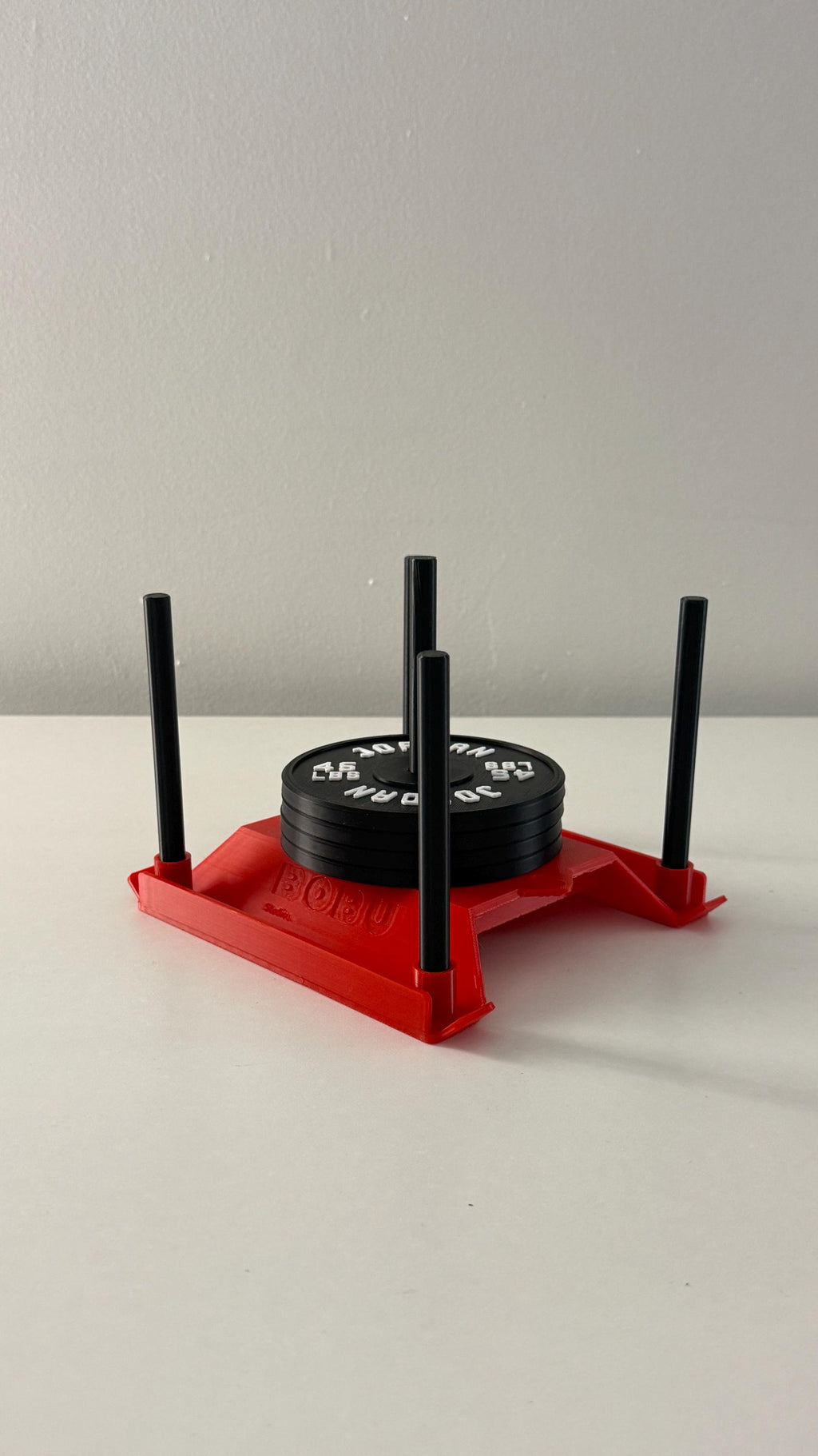 Mini Sled Coaster Set – Customizable Gym Sled Push/Pull Desk Display | Weight Plate Drink Coasters | Fitness Gift for Gym Lovers