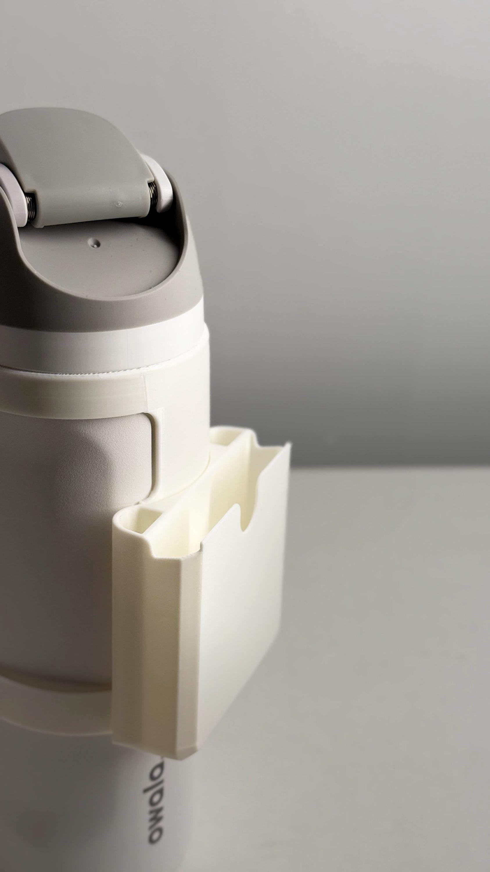 For the Owala FreeSip 24oz Water Bottle - Customizable Phone Dock/Carrying Pouch with Dual-Pen slots