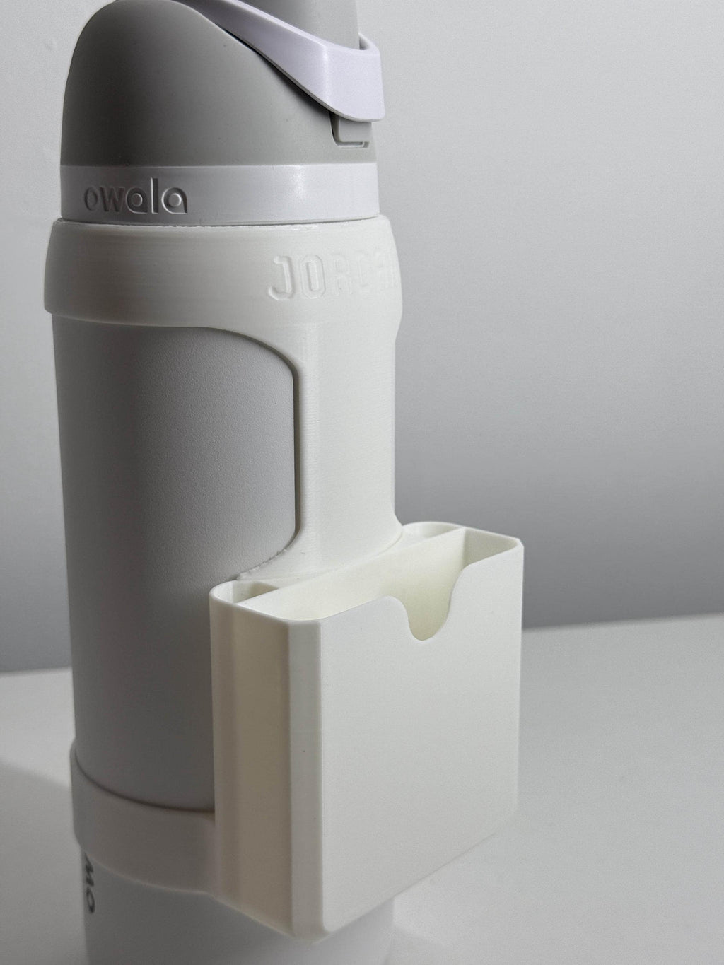 For the Owala FreeSip 32oz Water Bottle - Customizable Name Band with Phone Dock/Carrying Pouch & Dual-Pen slots