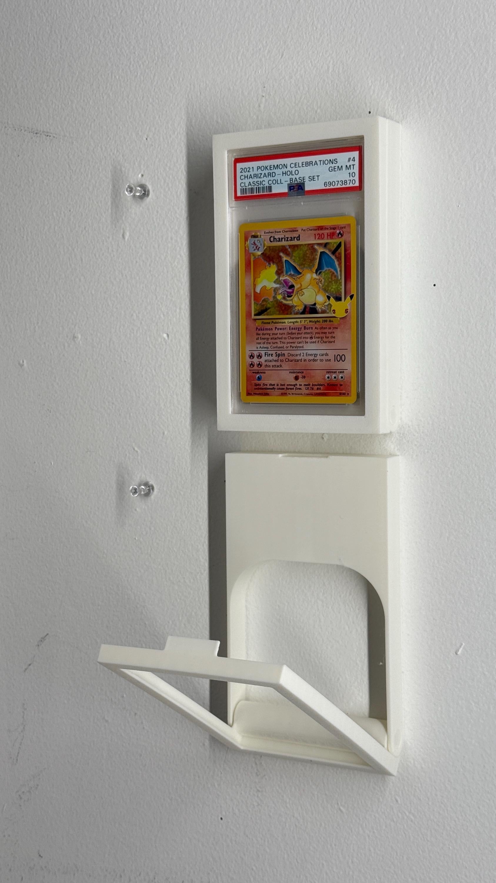 PSA Slab Wall Display Frame – Quick Swap & Push Pin Mount