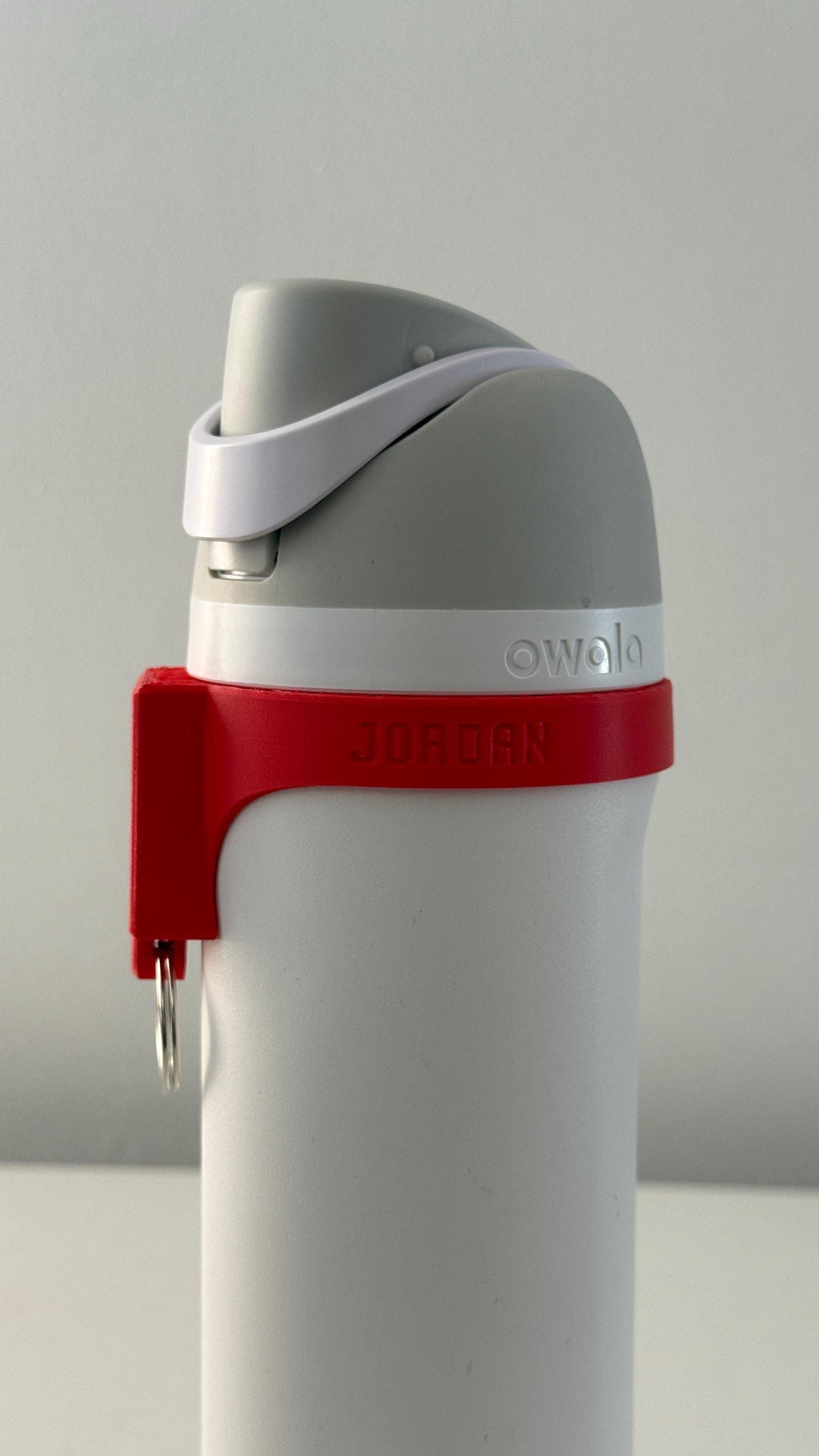 For the Owala FreeSip 24oz - Customizable Name Band with Tile Tracker Holder