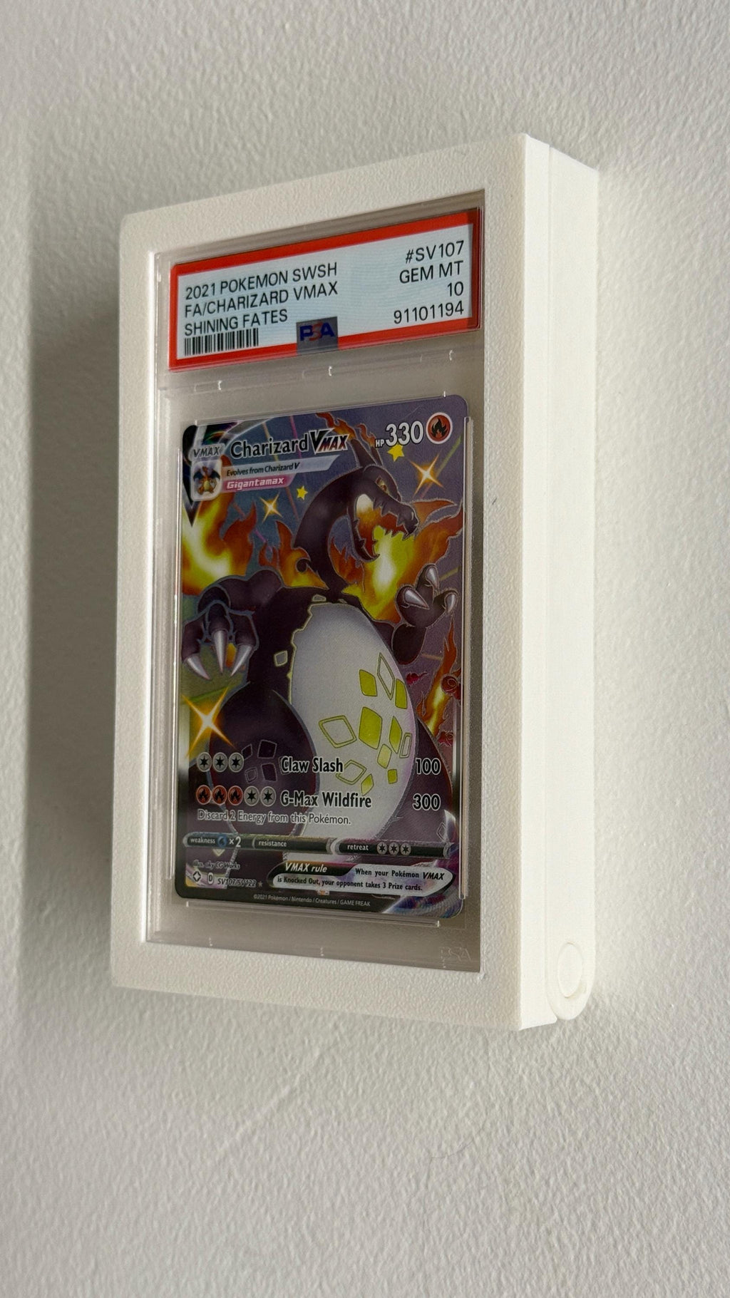 PSA Slab Wall Display Frame – Quick Swap & Push Pin Mount