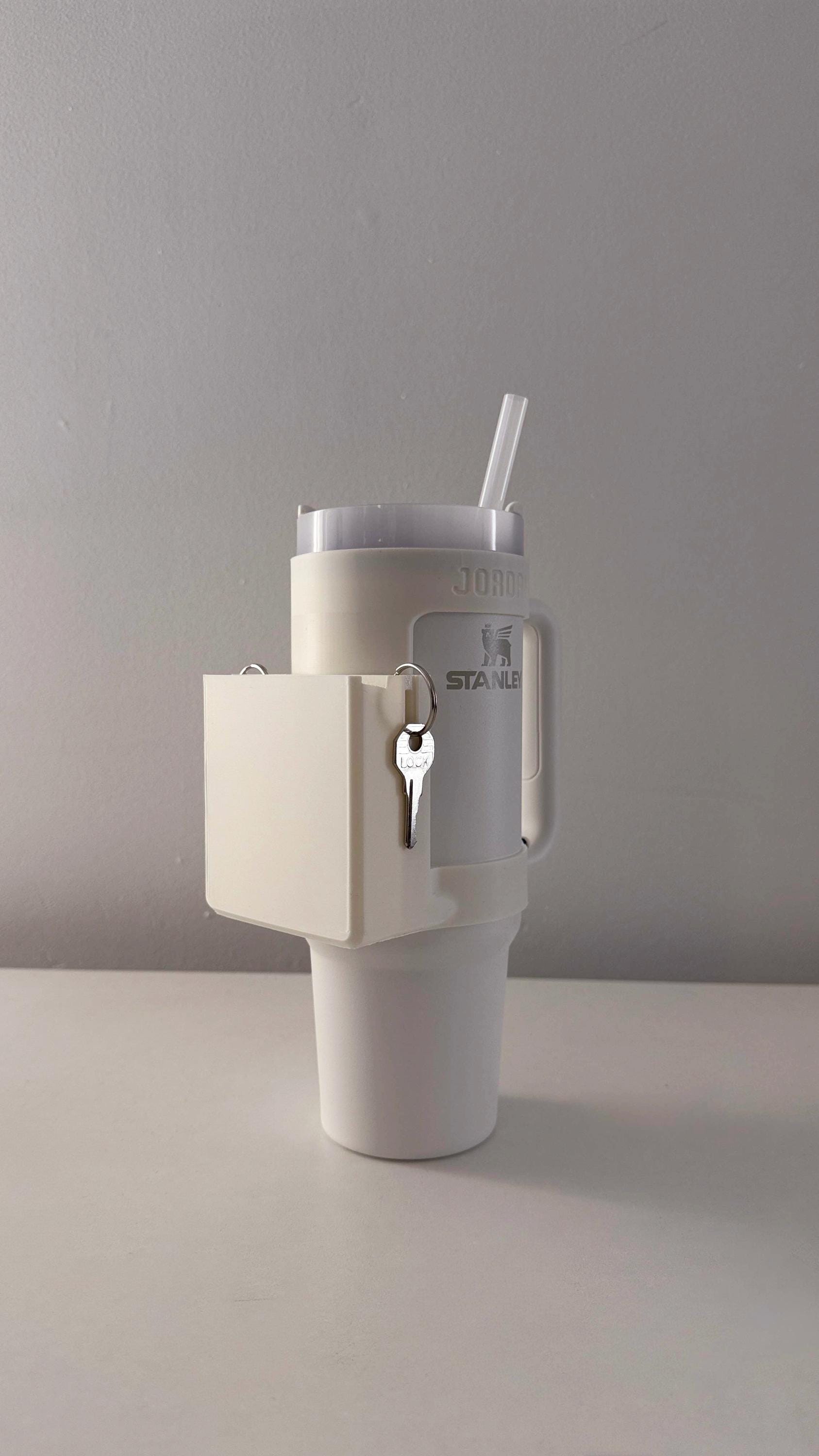 For the Stanley Quencher 30oz Water Bottle - Customizable Phone Dock/Carrying Pouch