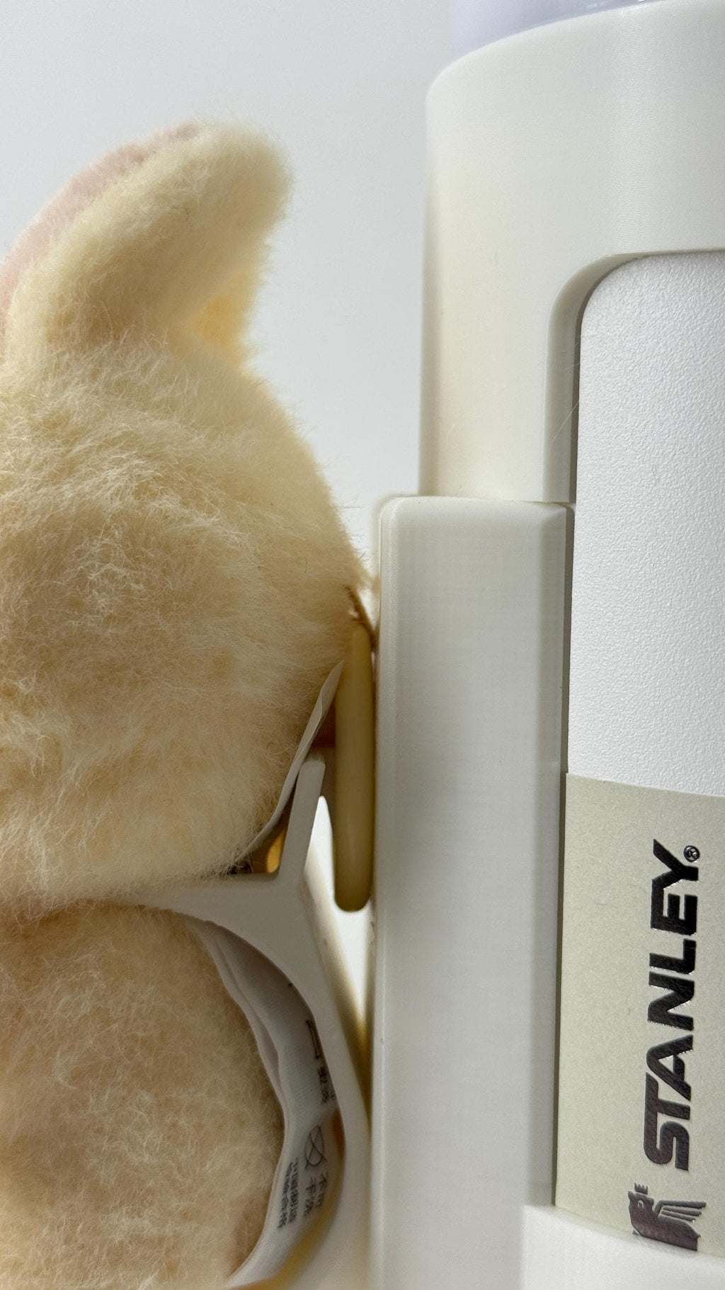 For the Stanley Quencher 40oz: Sitting Figure Bottle Mount – Fun Display Attachment!