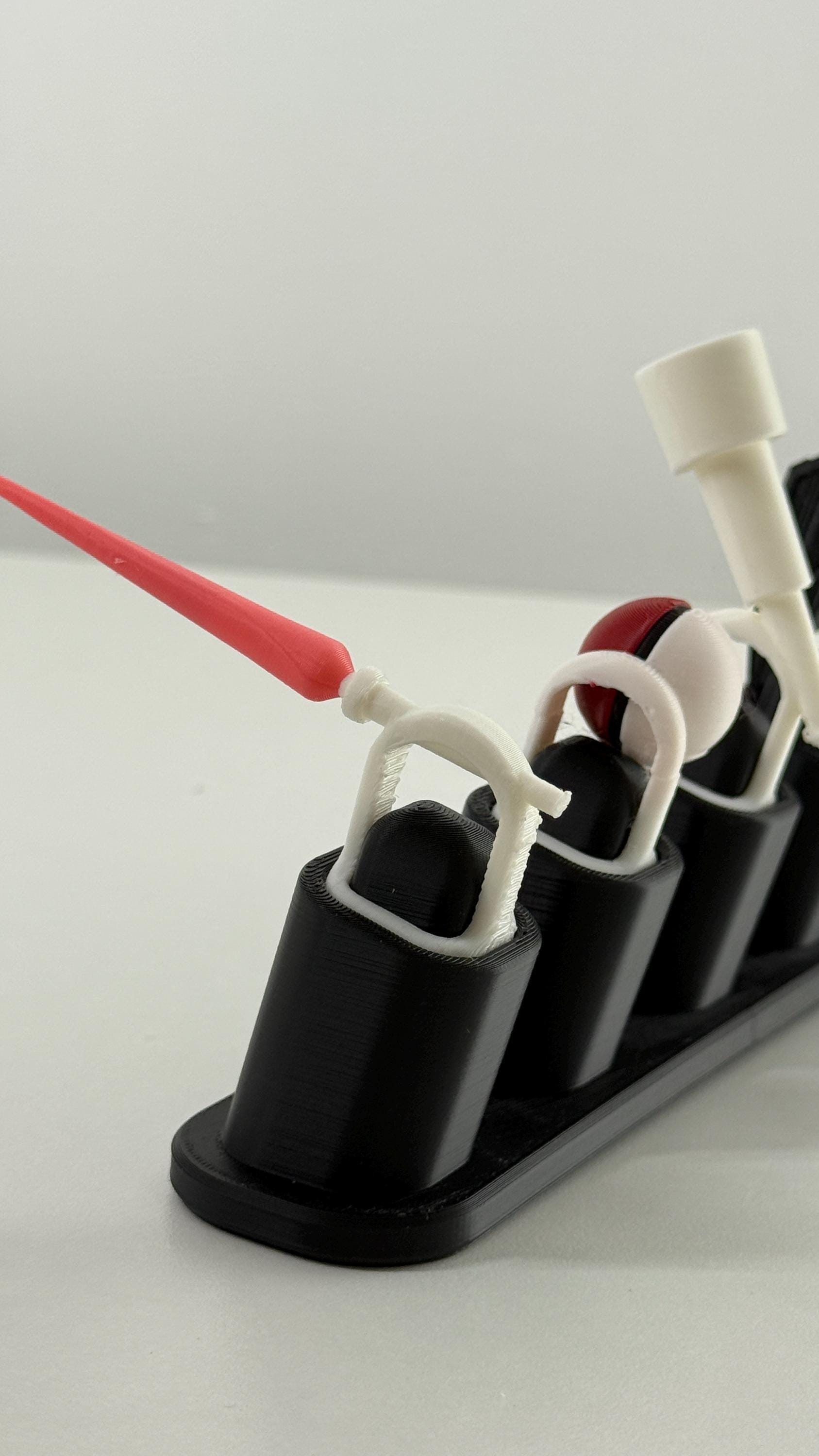 Accessory Organizer for Bobu Studio designed hand Accessories – Holds 5 Items, 3D Printed Organizer