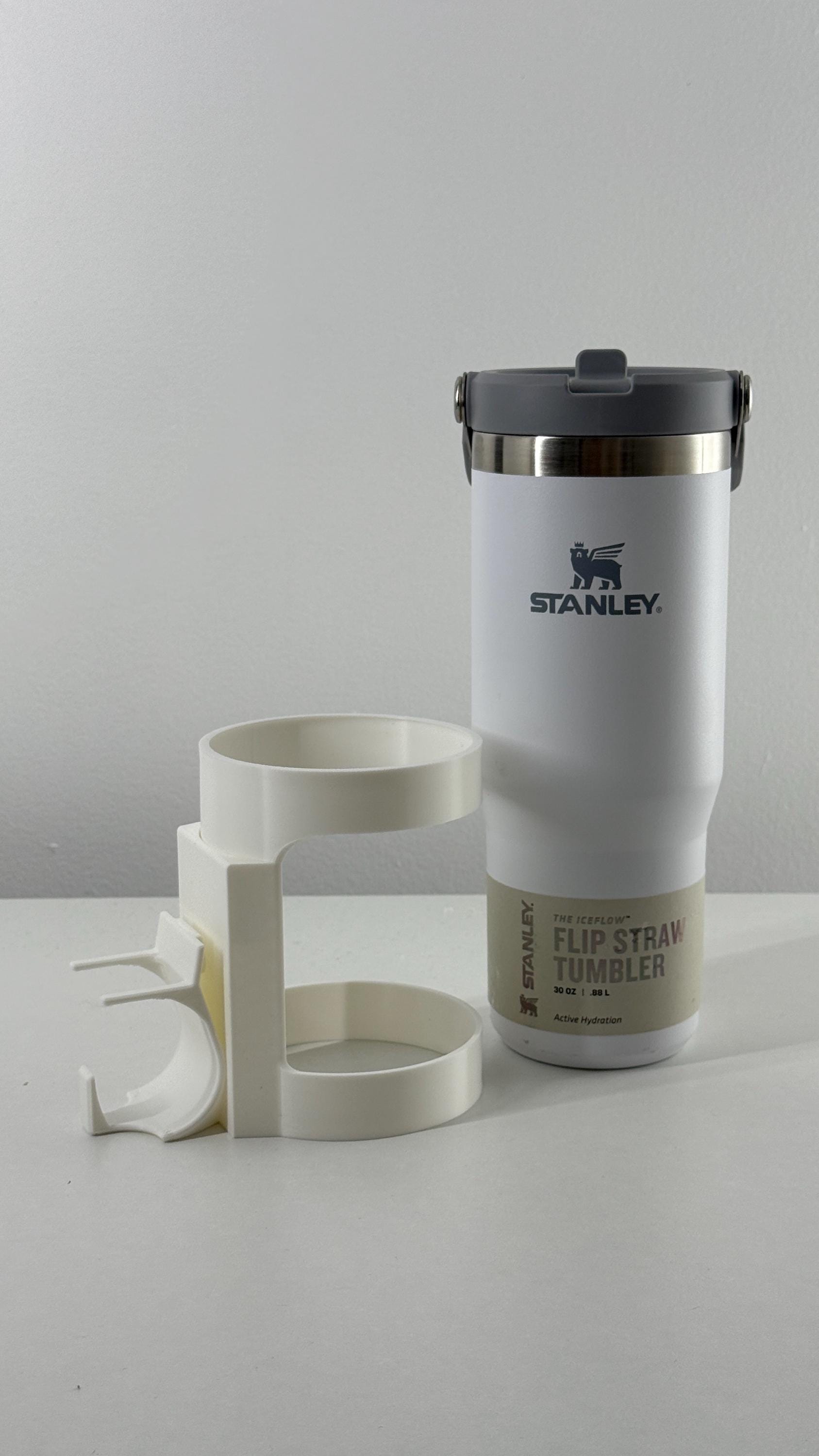 For the Stanley IceFlow 30oz: Sitting Figure Bottle Mount – Labobu Fun Display Attachment!