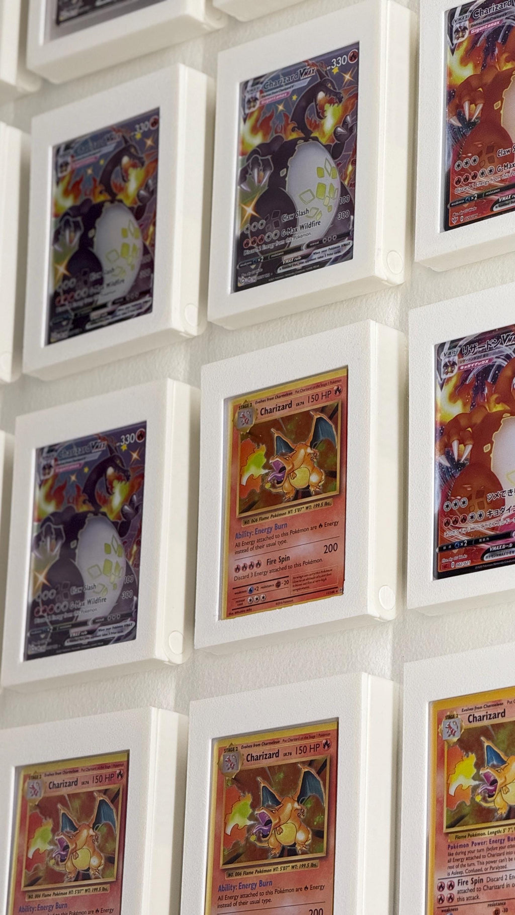 Top Loader Wall Display Frame – Easy Swap, Push Pin Mount