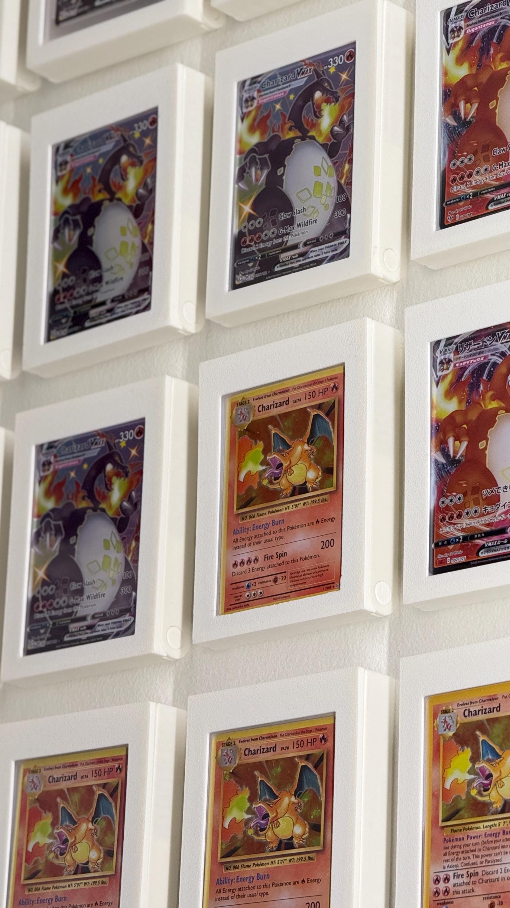 Top Loader Wall Display Frame – Easy Swap, Push Pin Mount