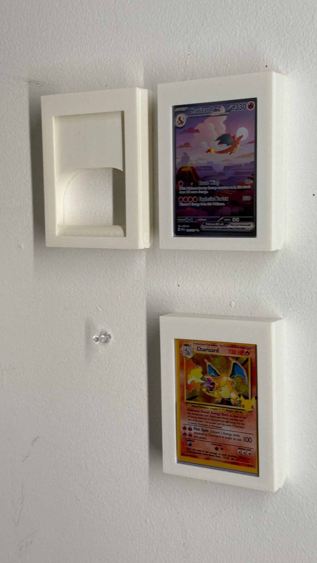 Top Loader Wall Display Frame – Easy Swap, Push Pin Mount