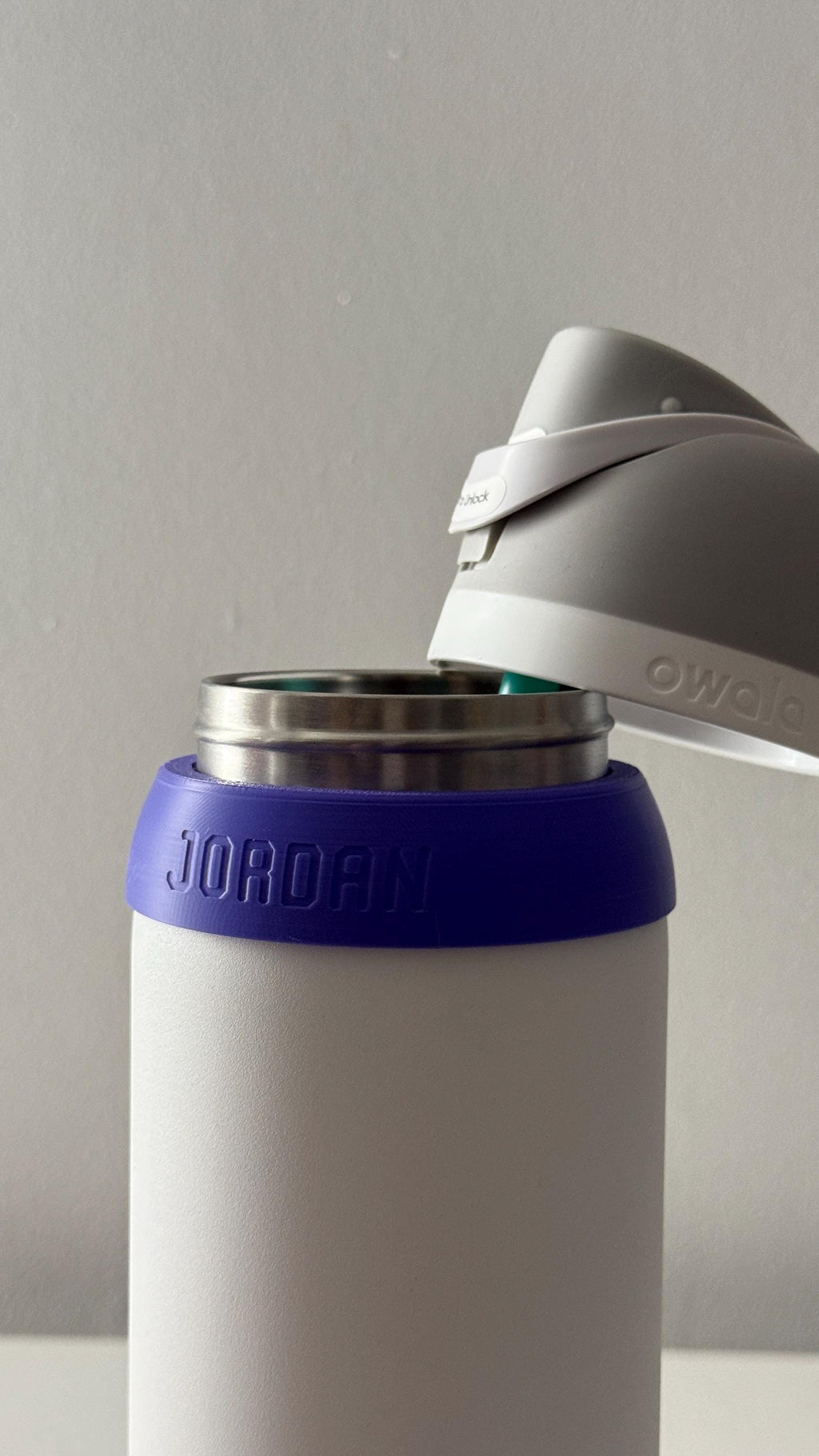 For the Owala FreeSip 40oz Water Bottle - Customizable Name Band for your Water Bottle