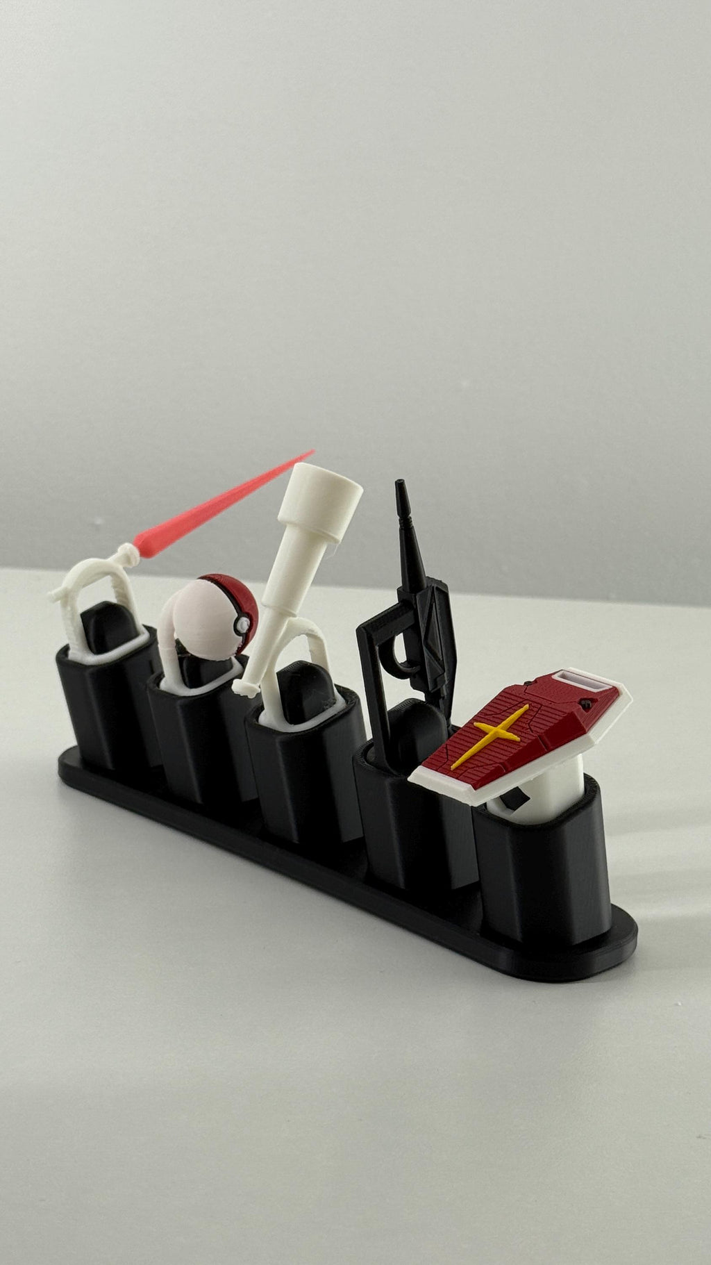 Accessory Organizer for Bobu Studio designed hand Accessories – Holds 5 Items, 3D Printed Organizer