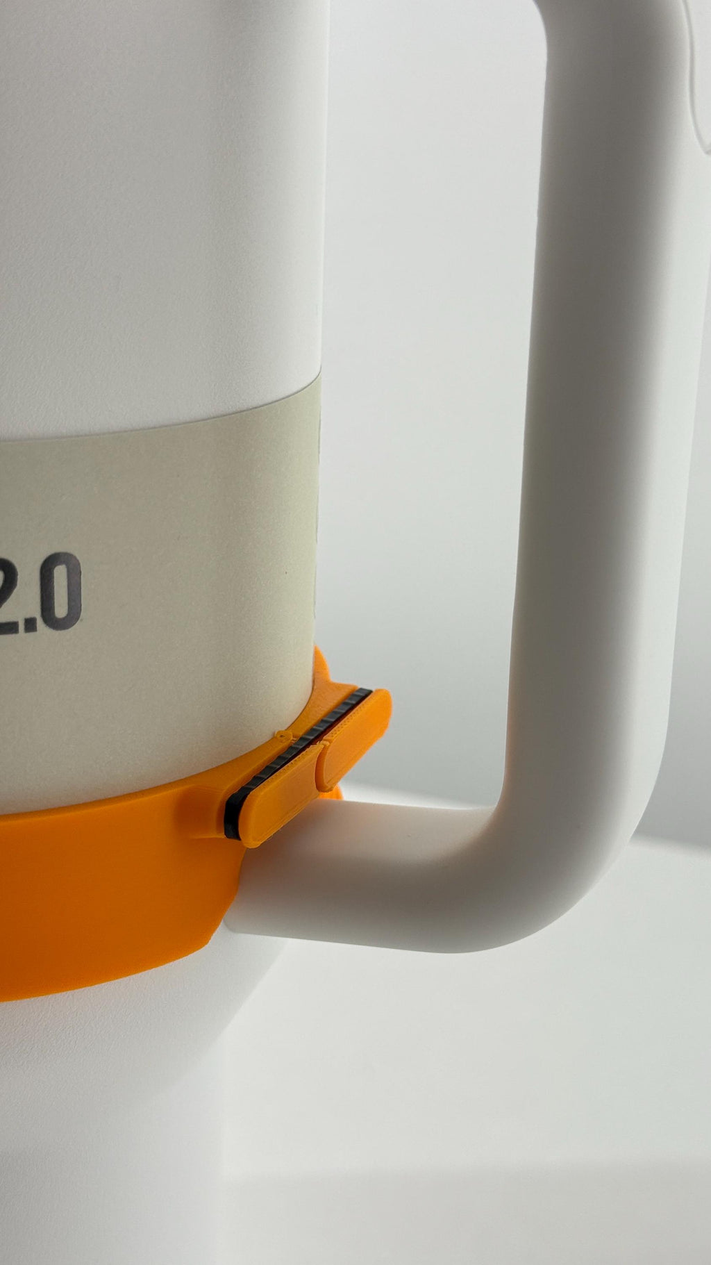 For the Stanley Quencher H2.0 40oz Tumbler - Customizable Phone Dock/Carrying Pouch and Dual Key Ring Holder