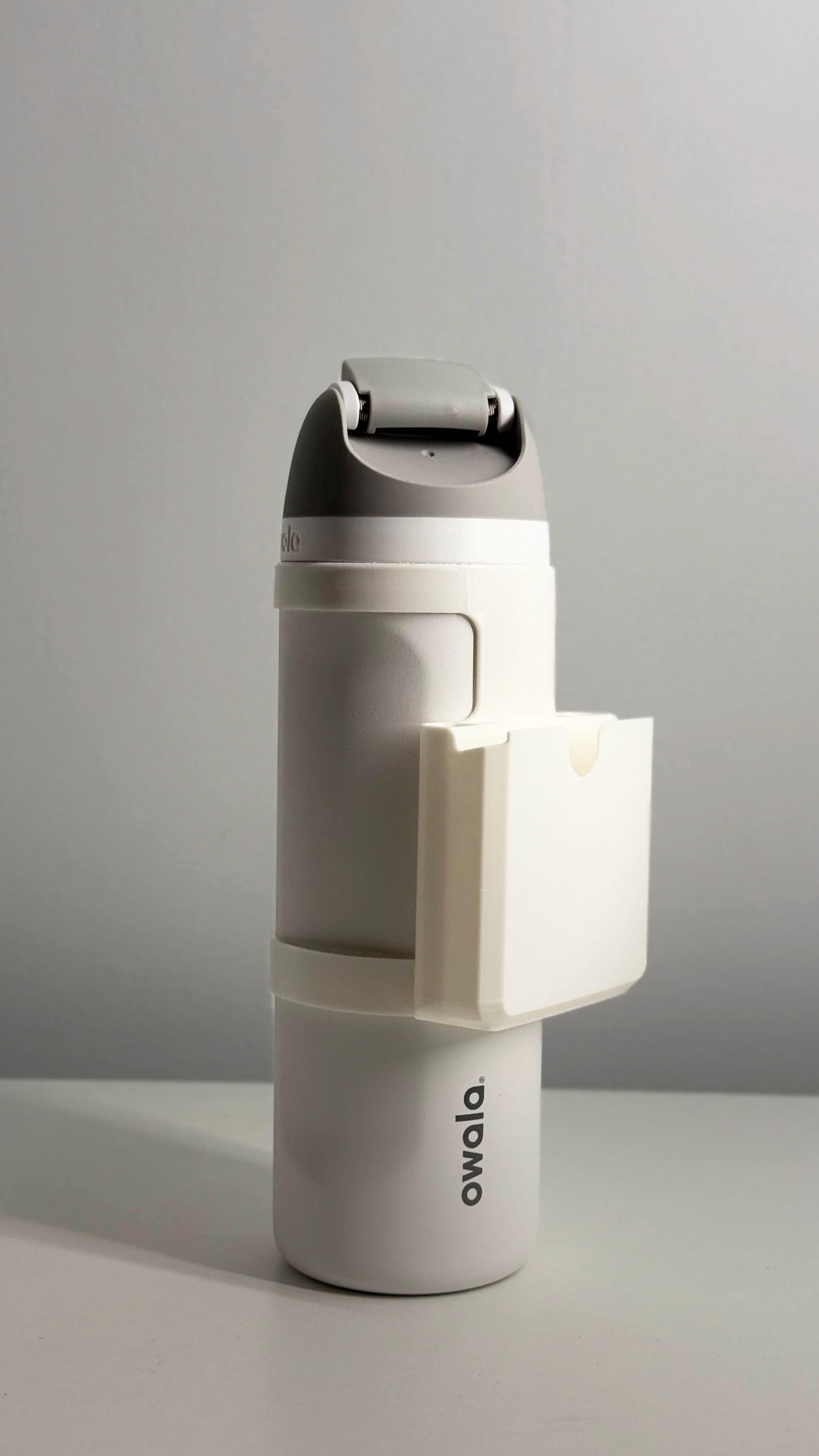 For the Owala FreeSip 24oz Water Bottle - Customizable Phone Dock/Carrying Pouch with Dual-Pen slots