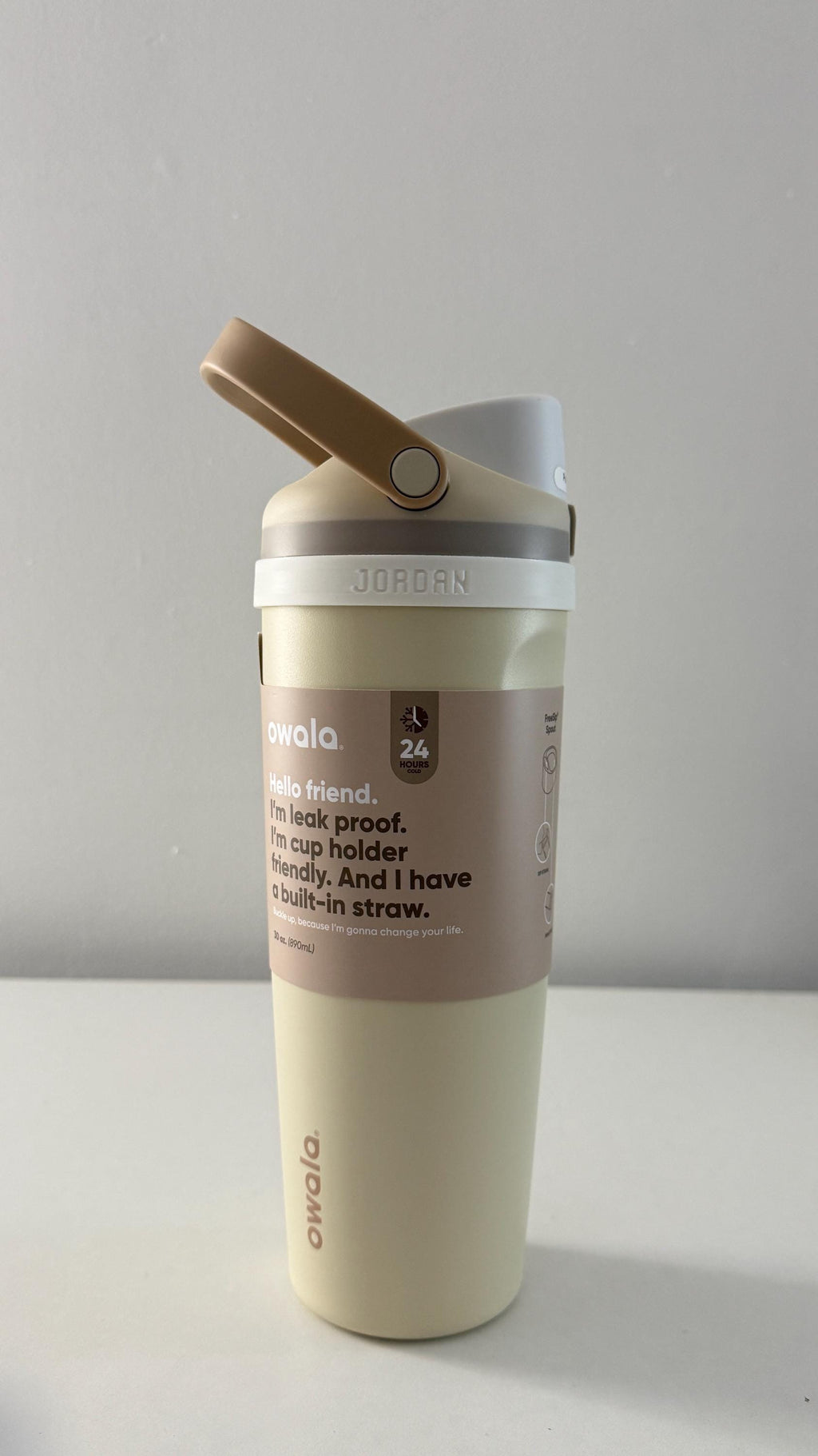 For the Owala Sway 30oz Water Bottle - Customizable Name Band