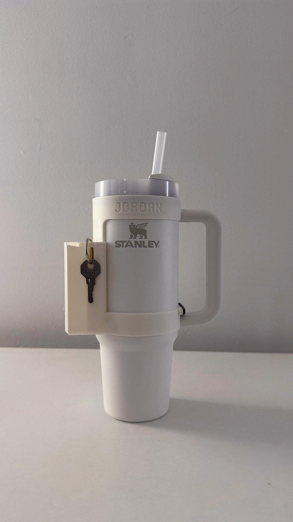 For the Stanley Quencher 30oz Water Bottle - Customizable Phone Dock/Carrying Pouch