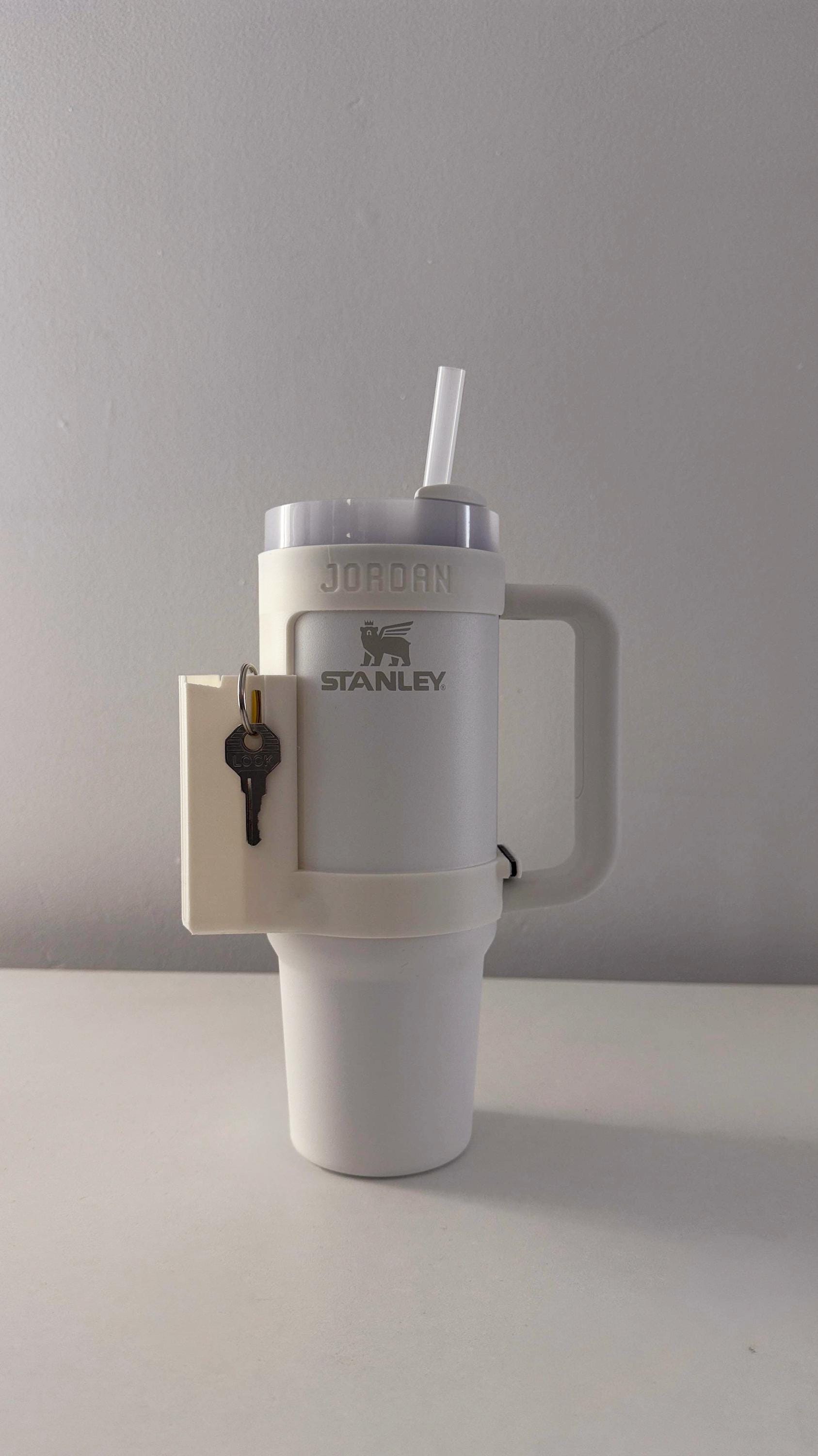 For the Stanley Quencher 30oz Water Bottle - Customizable Phone Dock/Carrying Pouch