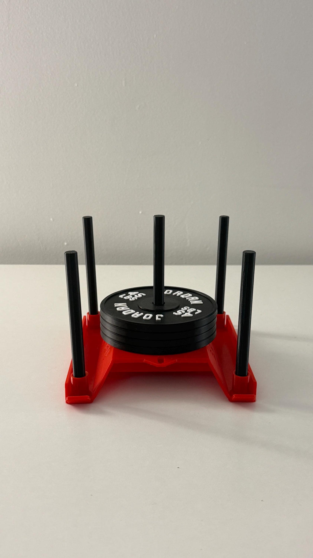 Mini Sled Coaster Set – Customizable Gym Sled Push/Pull Desk Display | Weight Plate Drink Coasters | Fitness Gift for Gym Lovers