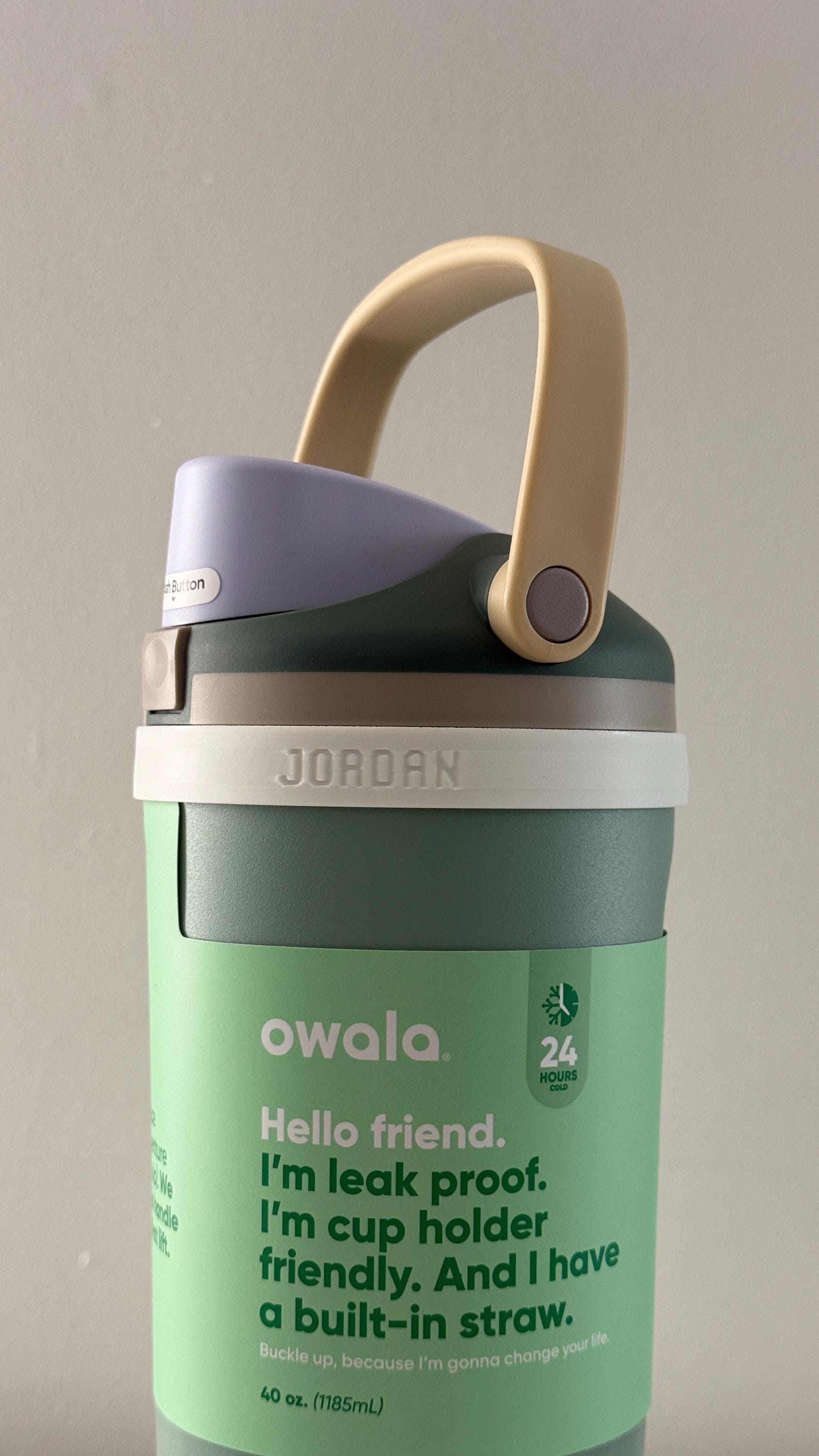 For the Owala Sway 40oz Water Bottle - Customizable Name Band