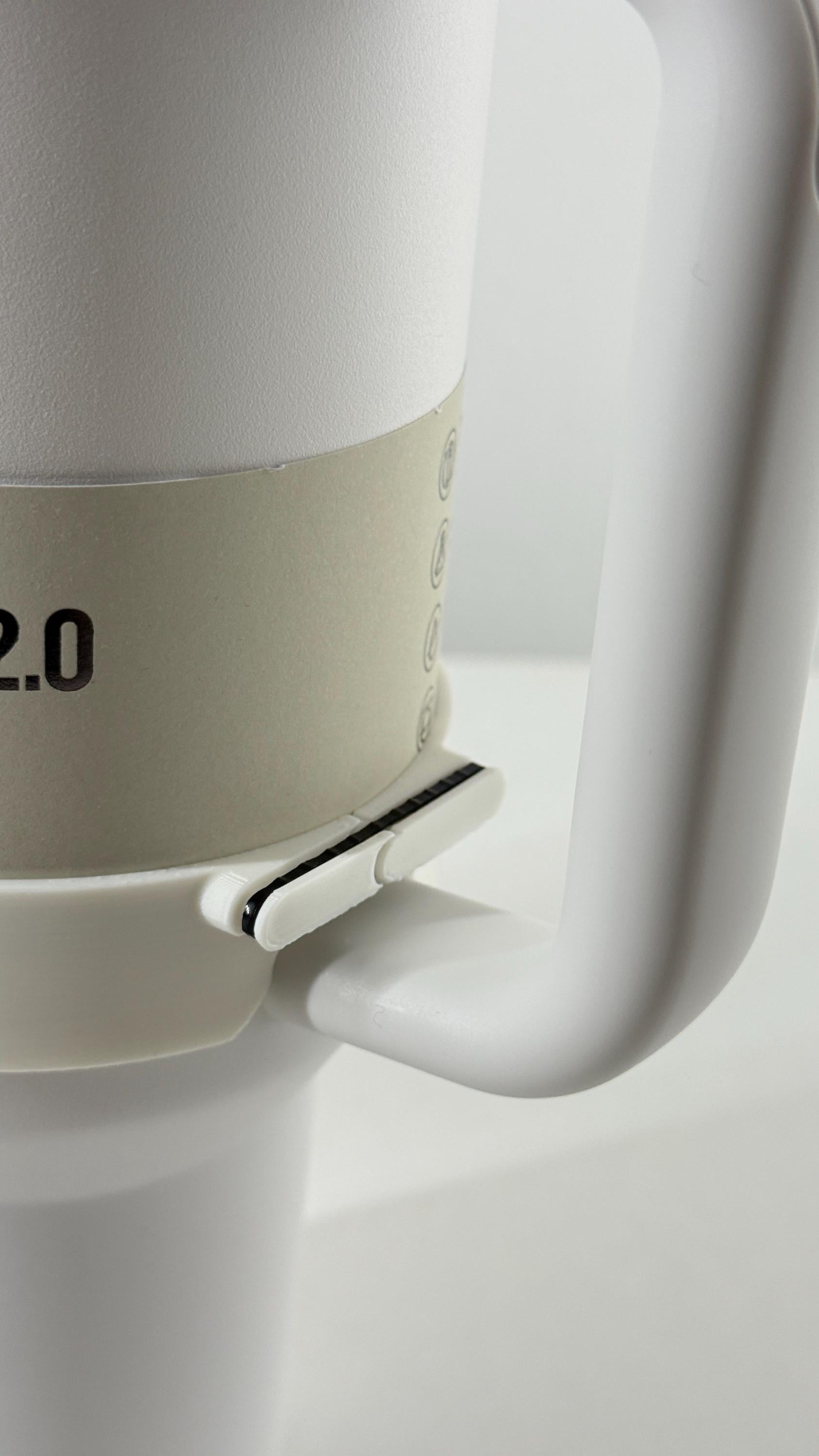 For the Stanley Quencher 40oz: Sitting Figure Bottle Mount – Fun Display Attachment!