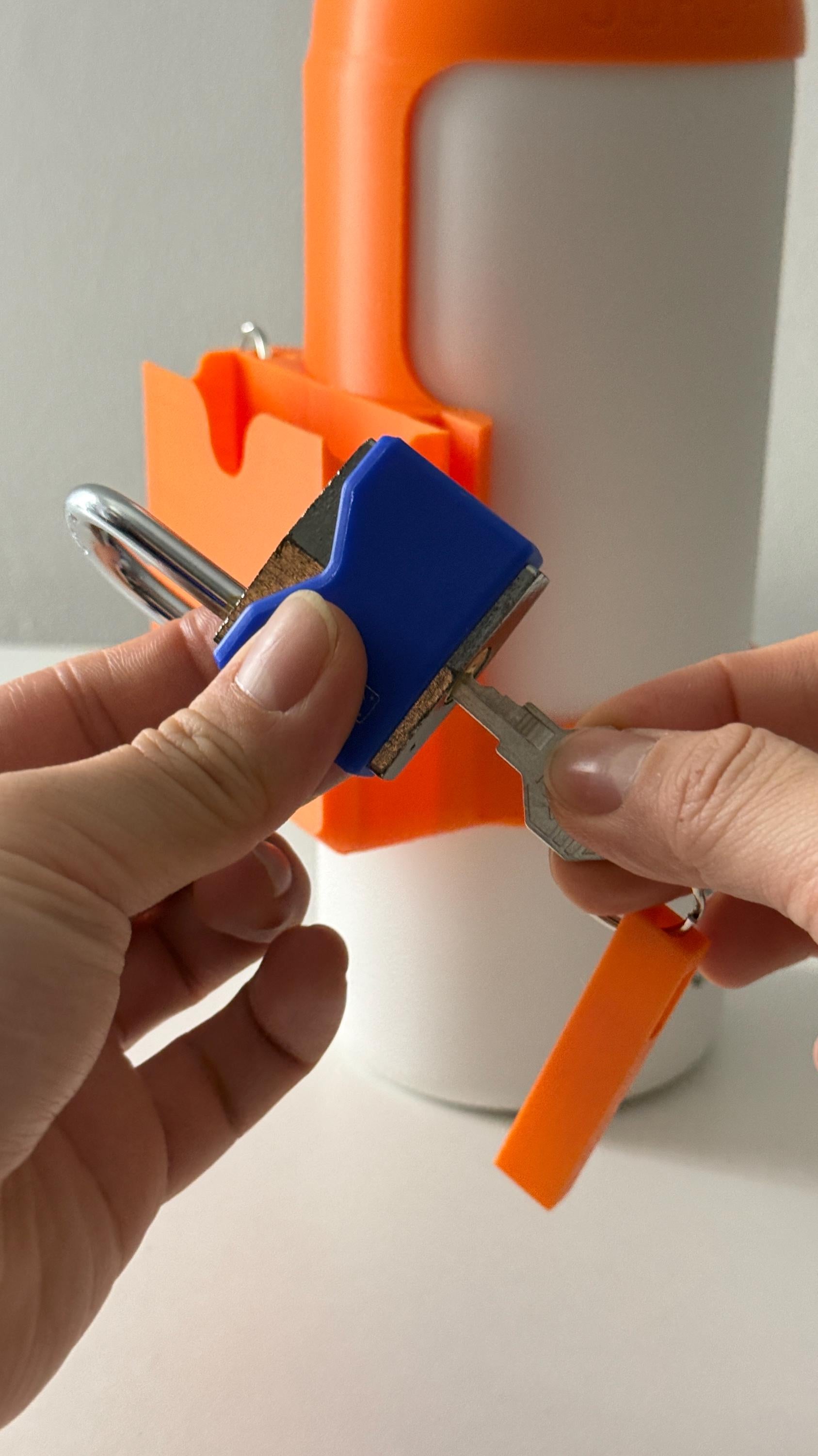 For the Owala FreeSip 40oz Water Bottle - Customizable Name Band with Phone Dock, Carrying Pouch and Dual Key Ring Holder