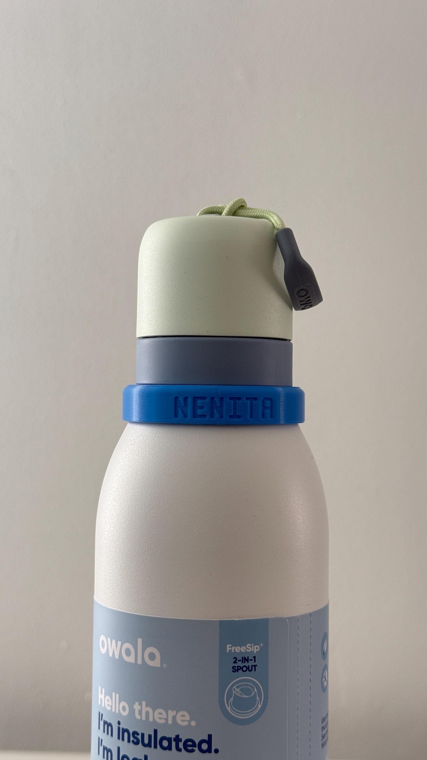 For the Owala FreeSip Twist 24oz Water Bottle - Customizable Name Band