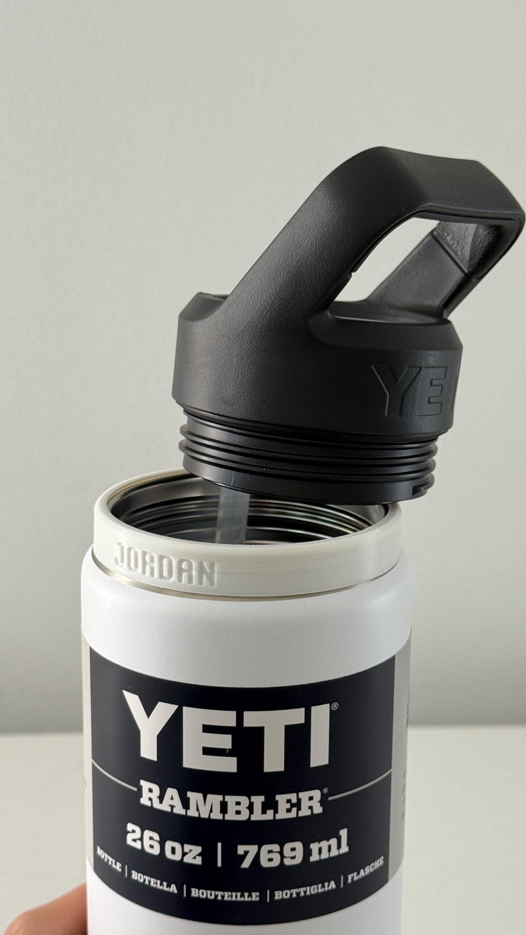 For the Yeti Rambler 26oz, 36oz & 46oz Water Bottles - Customizable Name Band