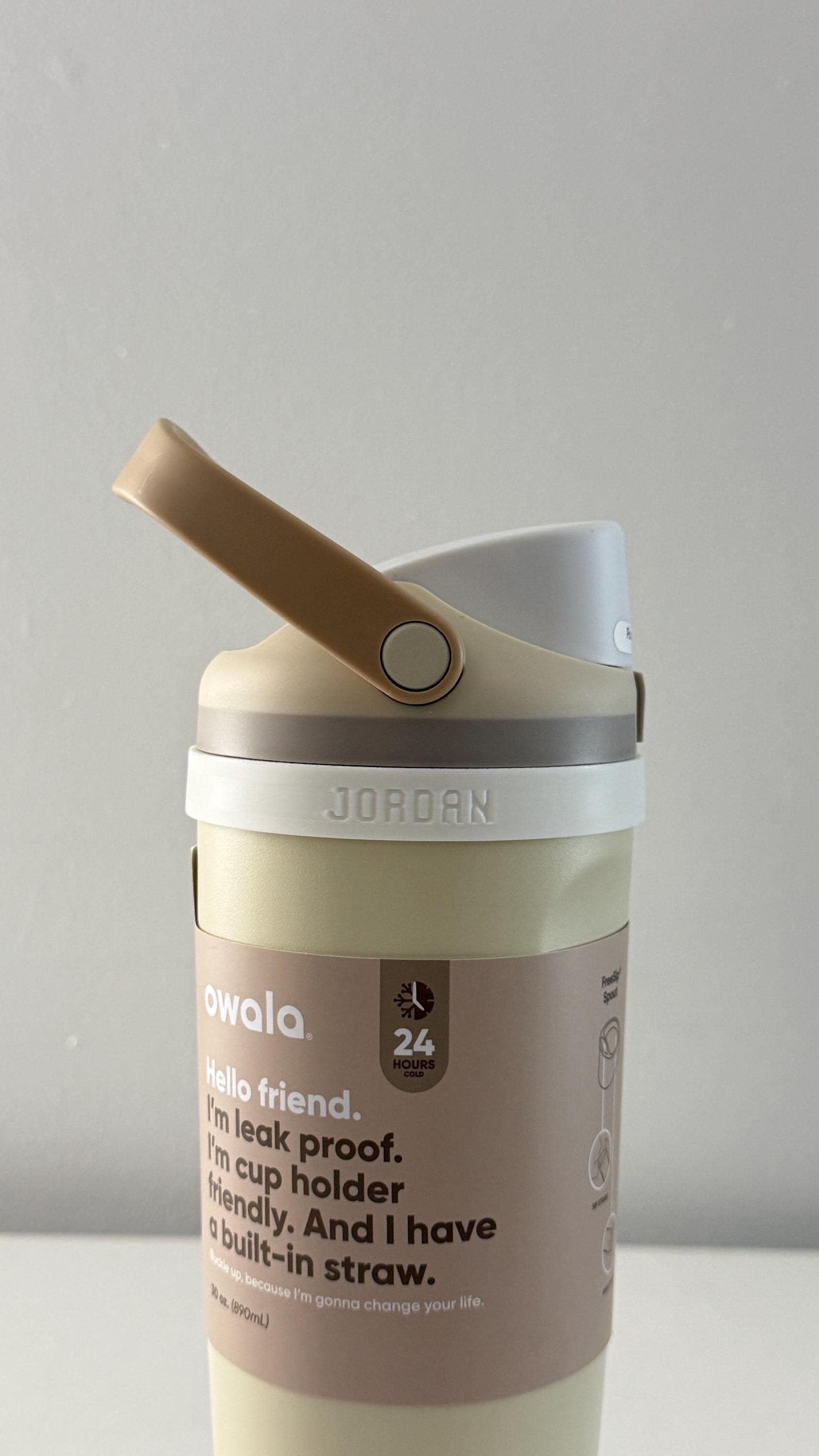 For the Owala Sway 30oz Water Bottle - Customizable Name Band