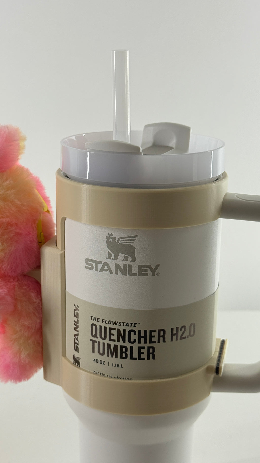 For the Stanley Quencher 40oz: Standing Figure Bottle Mount – Fun Display Attachment! (Copy)