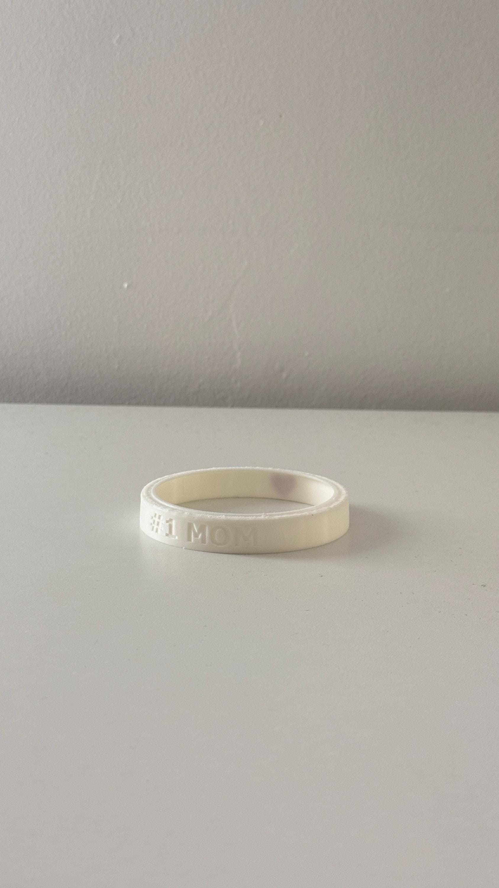 For the Owala FreeSip 24oz/32oz Water Bottle  - #1 Mom Name Band (Mother's Day Gift)