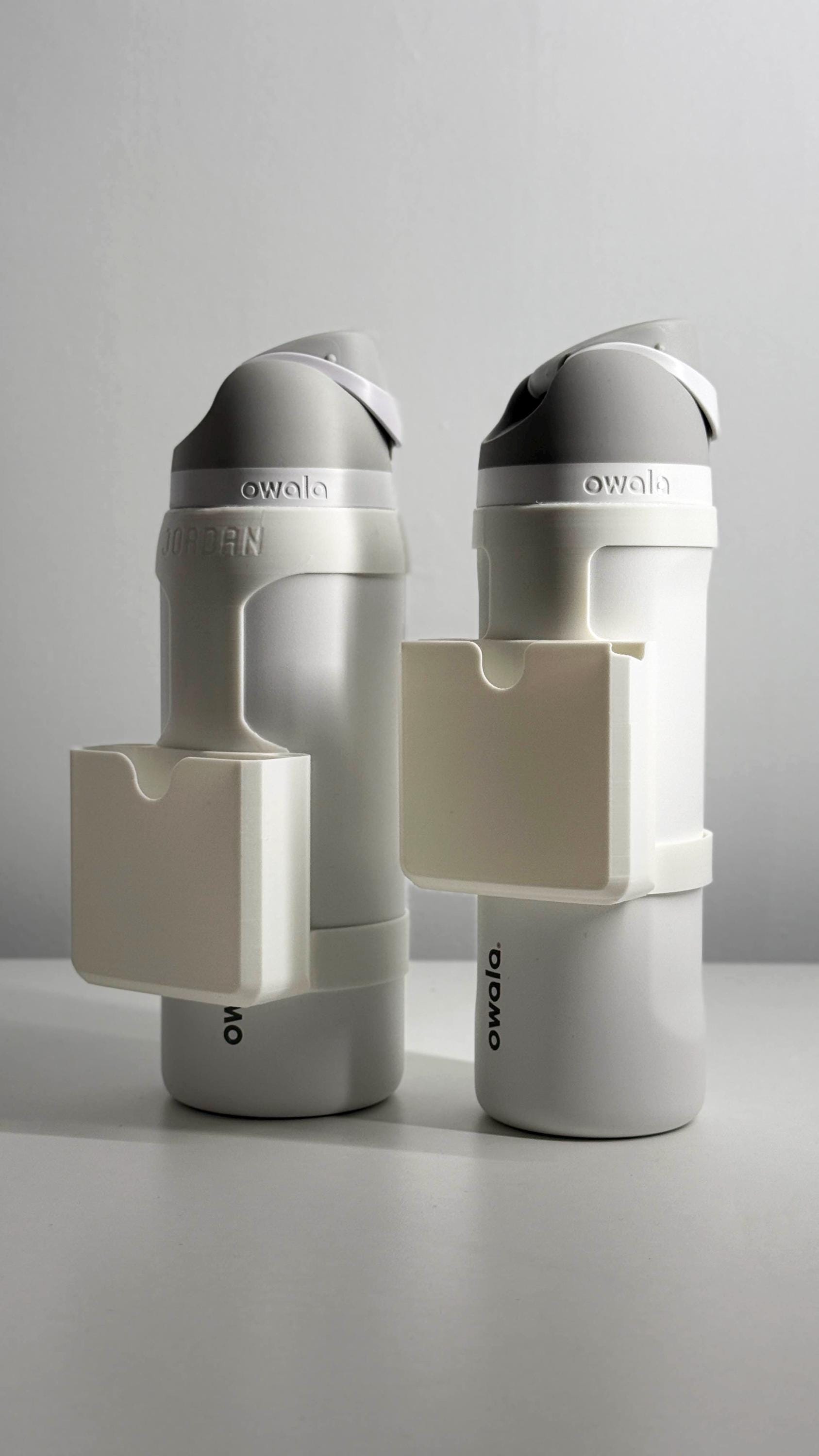 For the Owala FreeSip 24oz Water Bottle - Customizable Phone Dock/Carrying Pouch with Dual-Pen slots