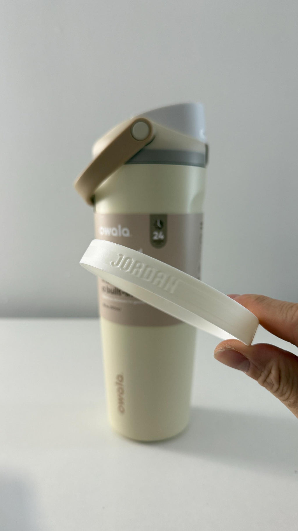 For the Owala Sway 30oz Water Bottle - Customizable Name Band