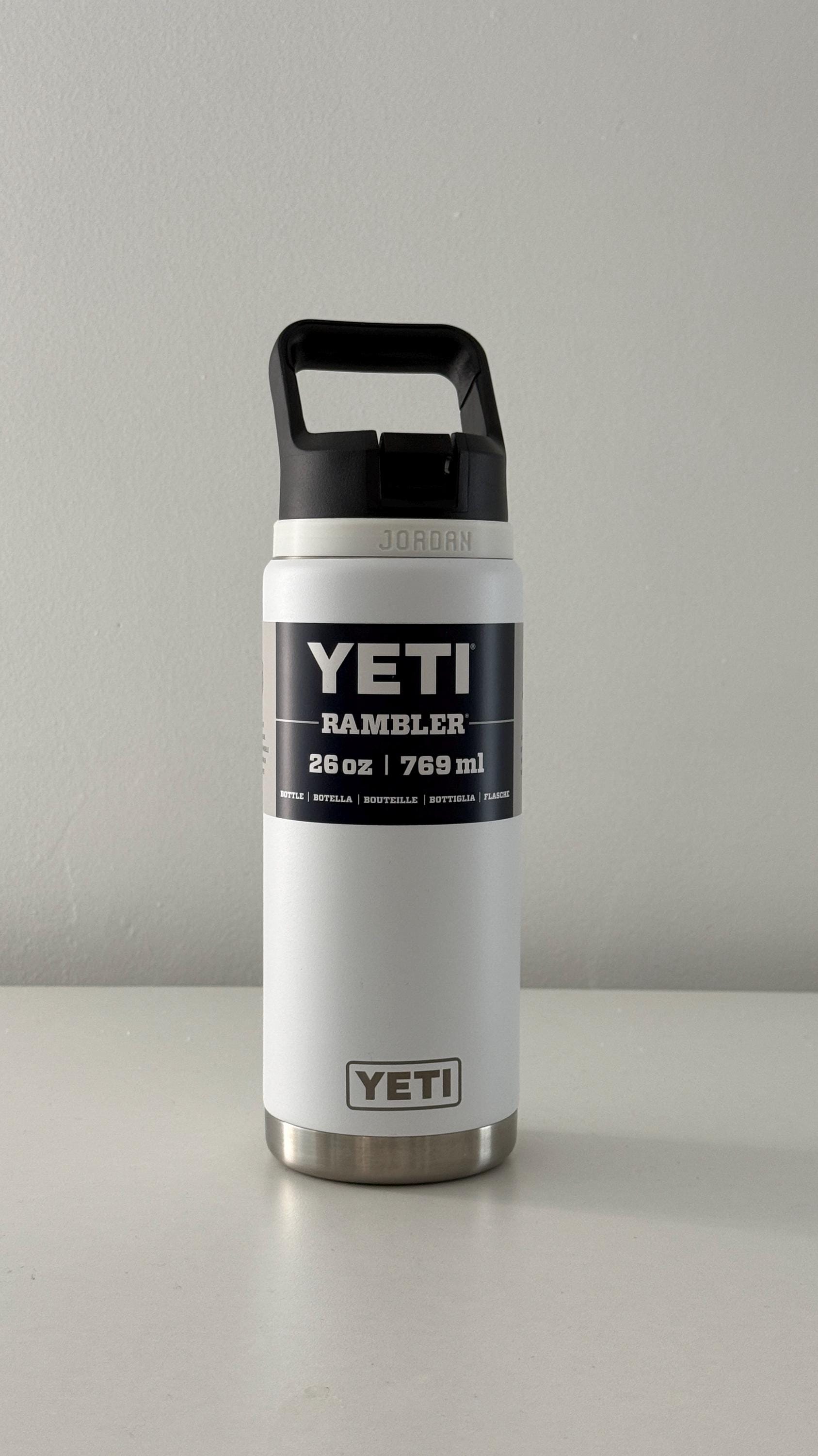 For the Yeti Rambler 26oz, 36oz & 46oz Water Bottles - Customizable Name Band