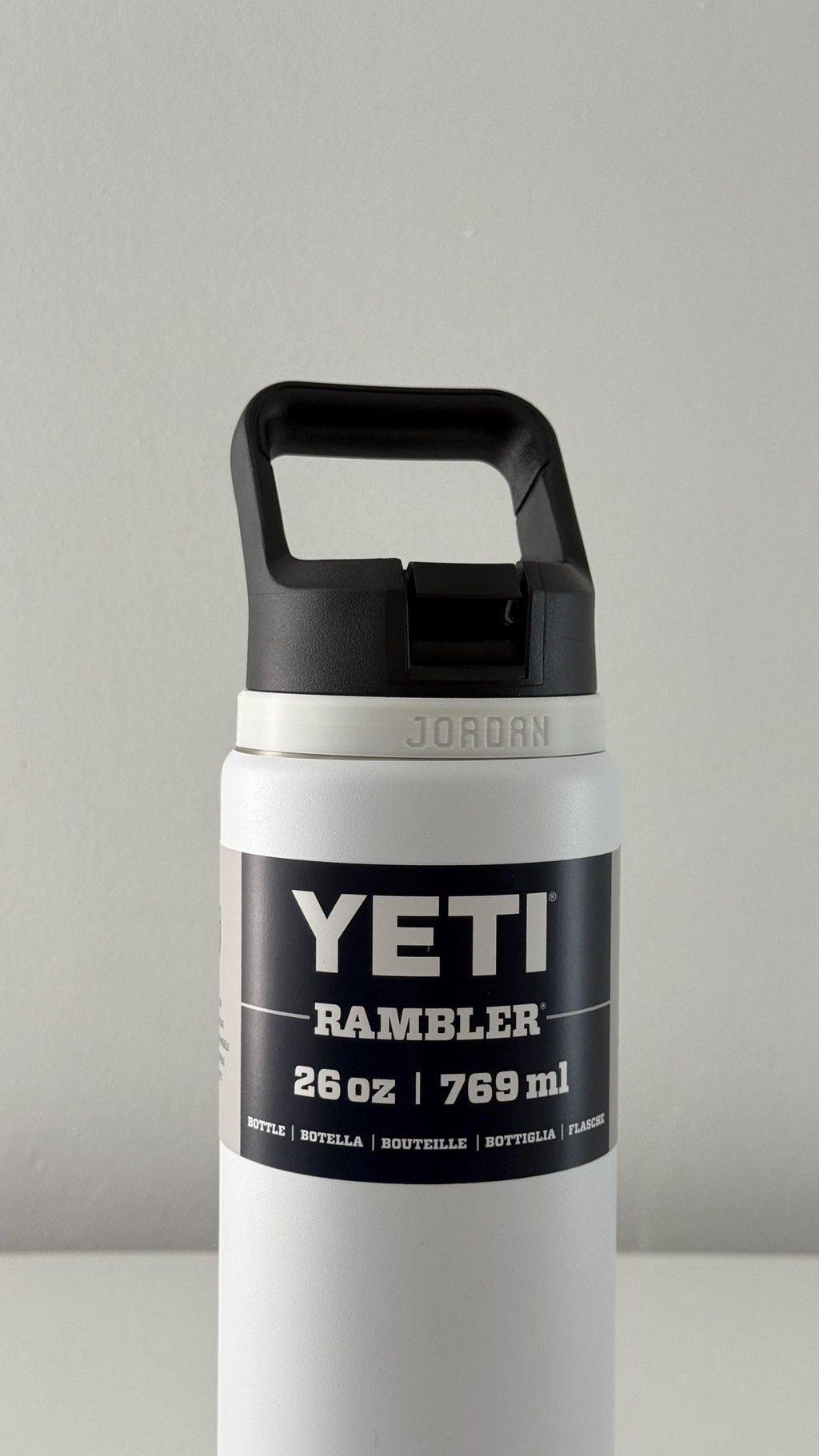 For the Yeti Rambler 26oz, 36oz & 46oz Water Bottles - Customizable Name Band