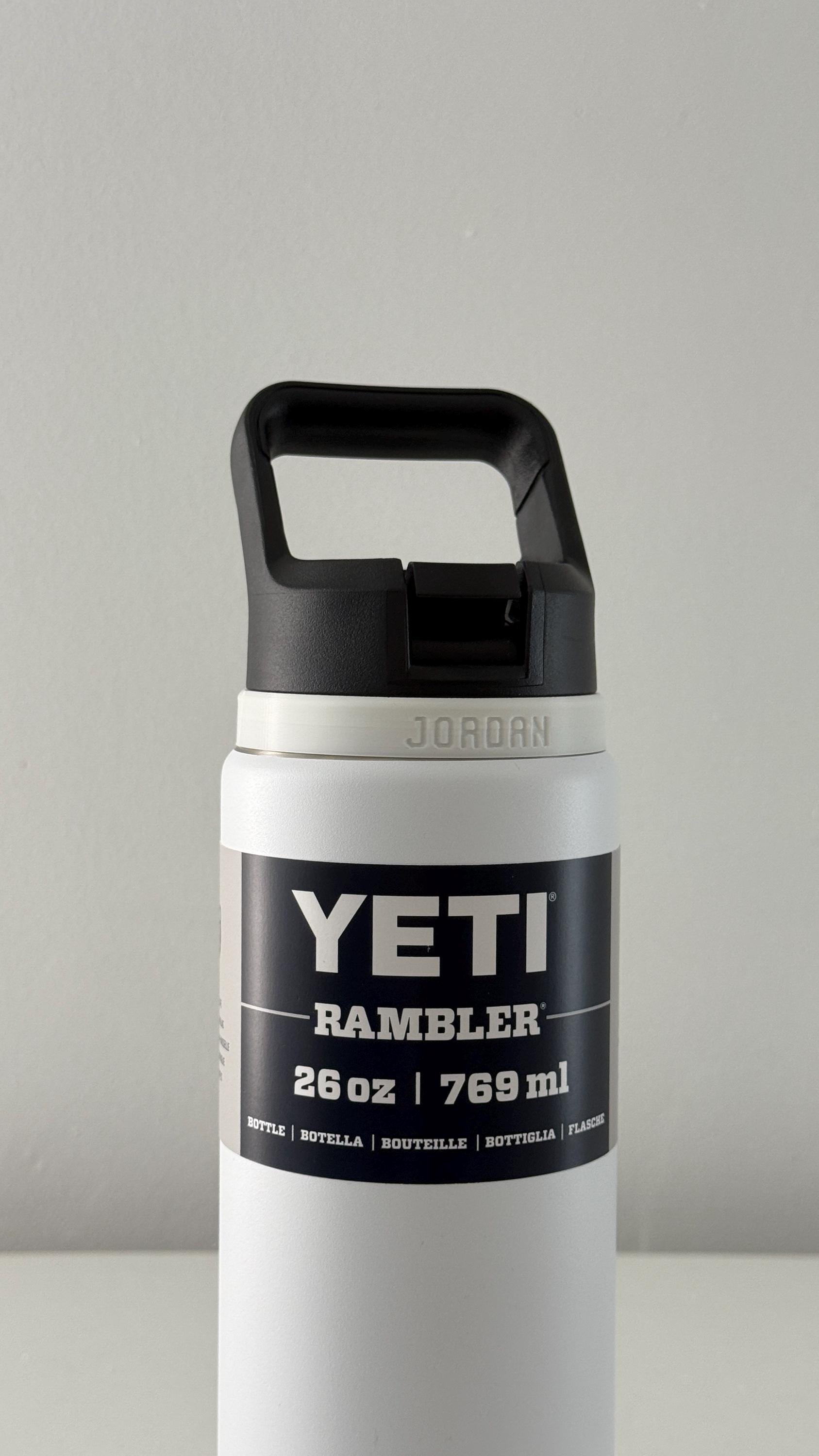 For the Yeti Rambler 26oz, 36oz & 46oz Water Bottles - Customizable Name Band
