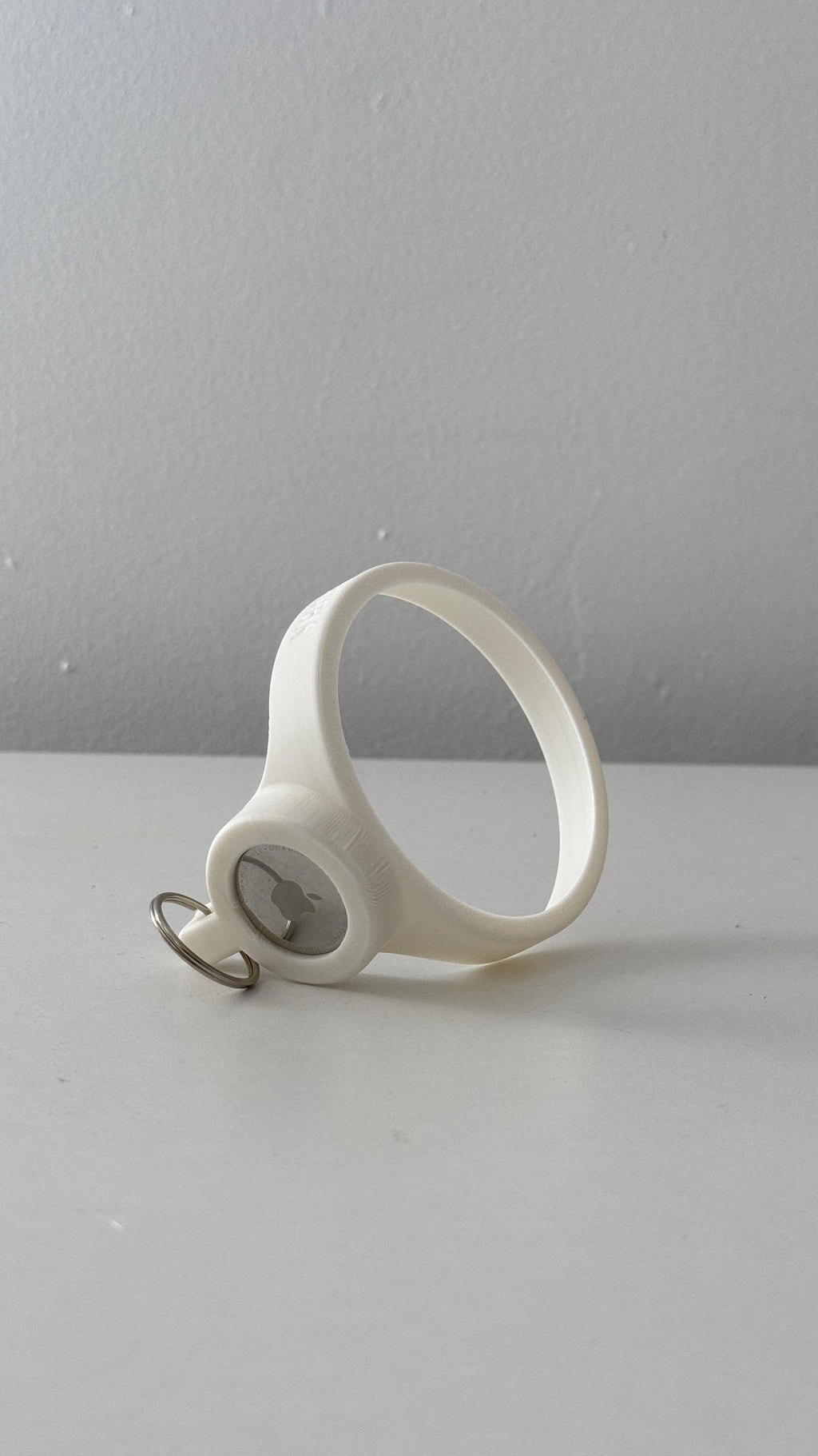 For the Owala FreeSip 24oz Water Bottle - Customizable Name Band with AirTag Holder and Keyring