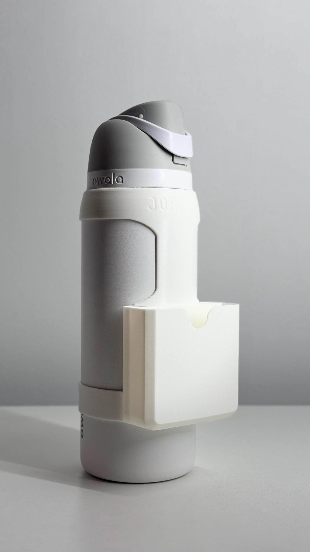 For the Owala FreeSip 32oz Water Bottle - Customizable Name Band with Phone Dock/Carrying Pouch & Dual-Pen slots