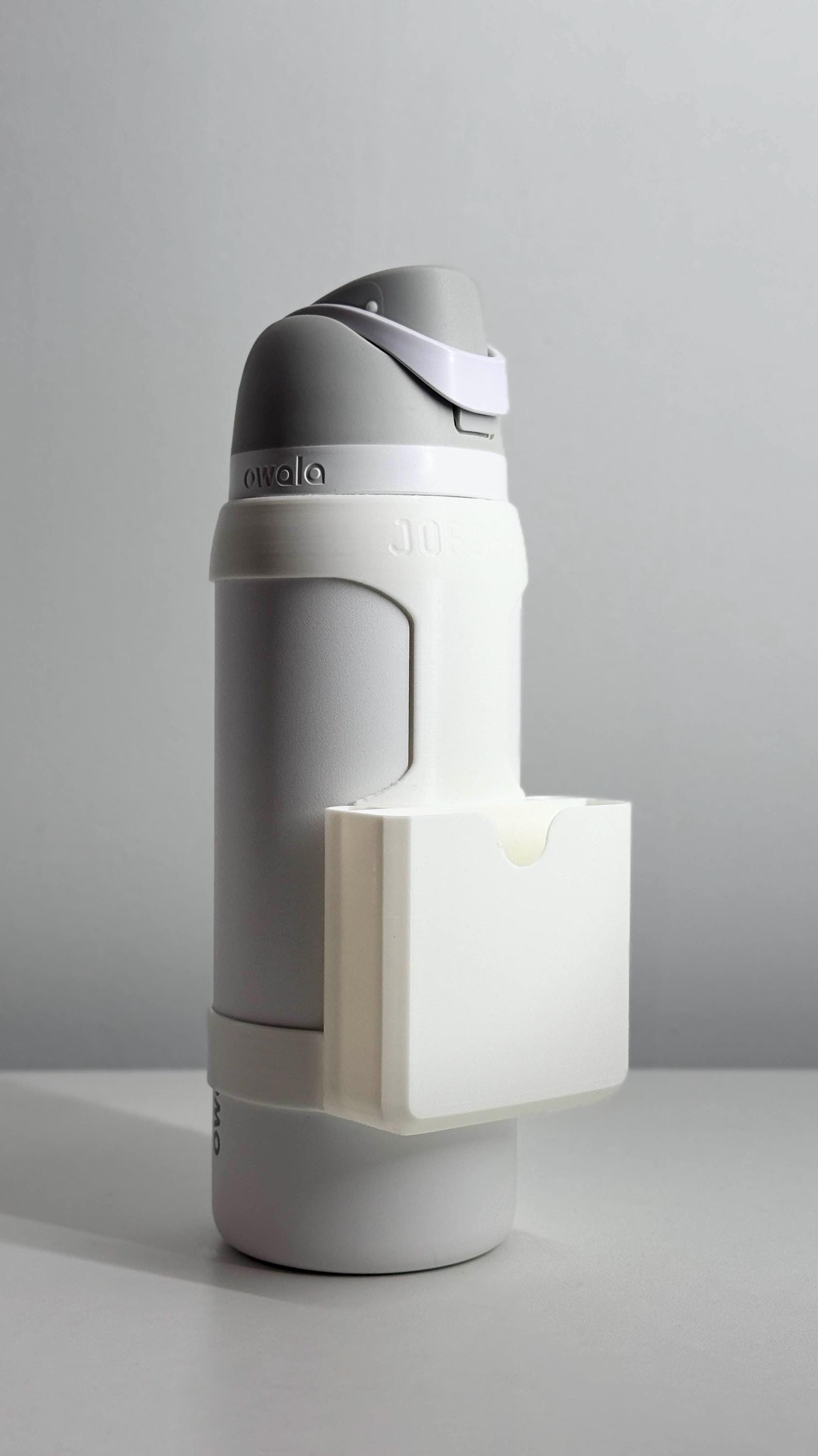 For the Owala FreeSip 32oz Water Bottle - Customizable Name Band with Phone Dock/Carrying Pouch & Dual-Pen slots