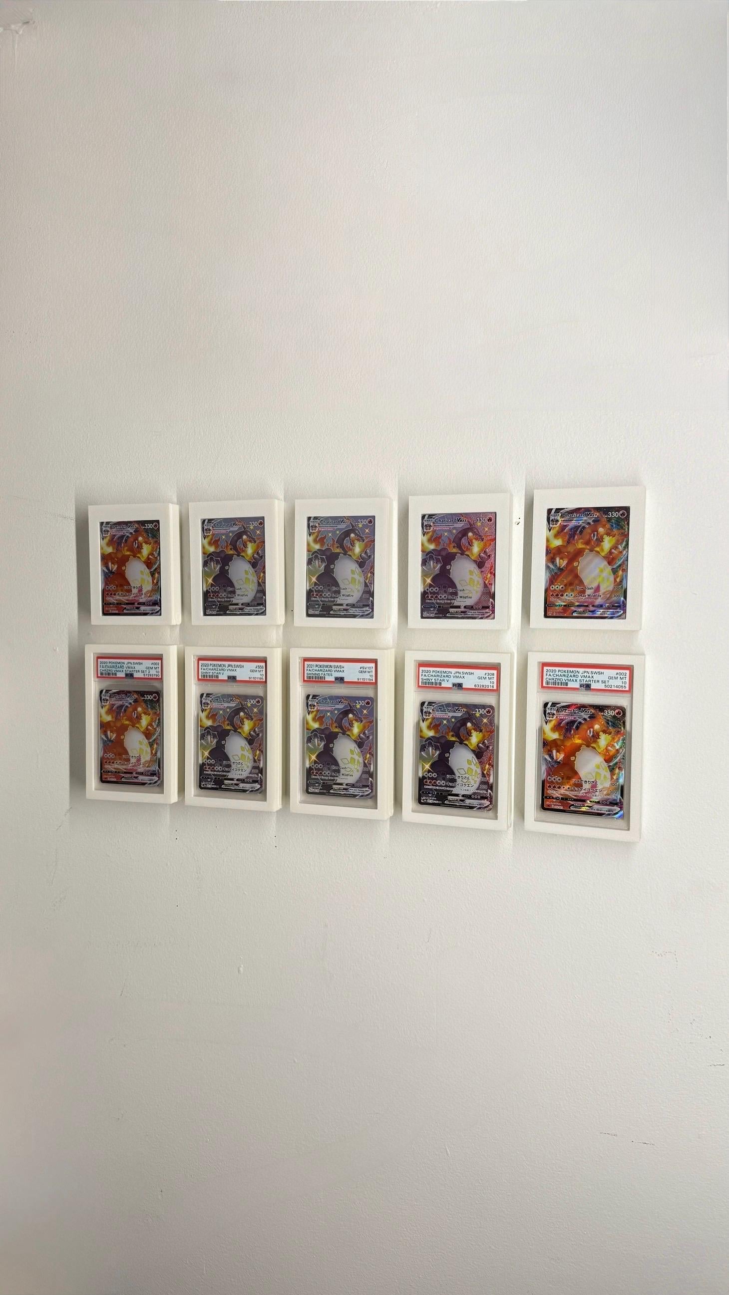 Top Loader Wall Display Frame – Easy Swap, Push Pin Mount