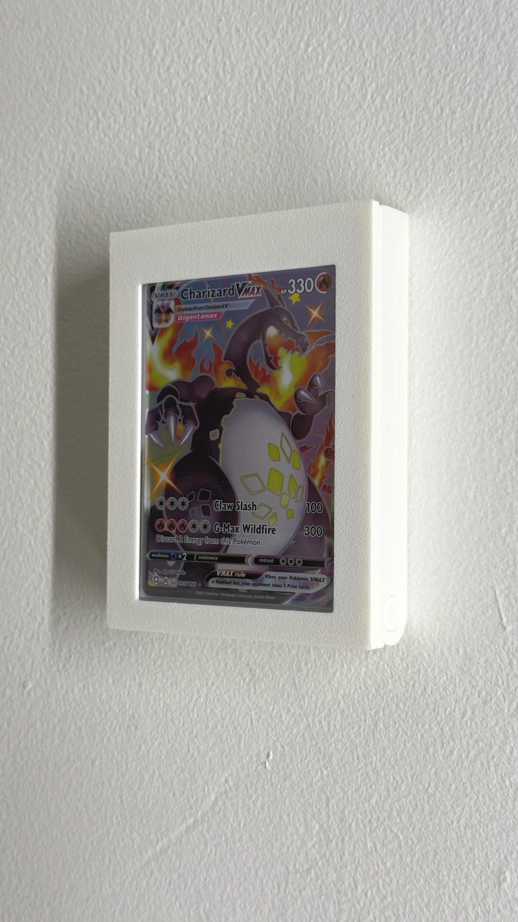 Top Loader Wall Display Frame – Easy Swap, Push Pin Mount