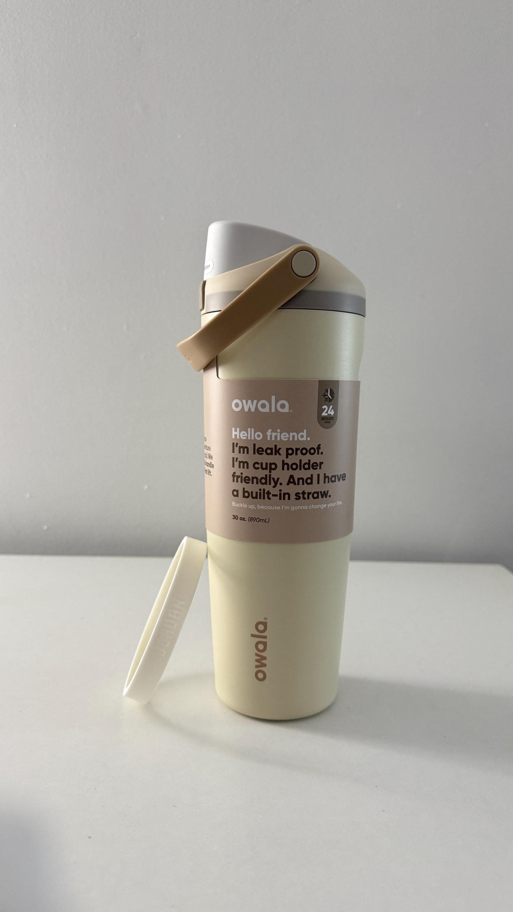 For the Owala Sway 30oz Water Bottle - Customizable Name Band