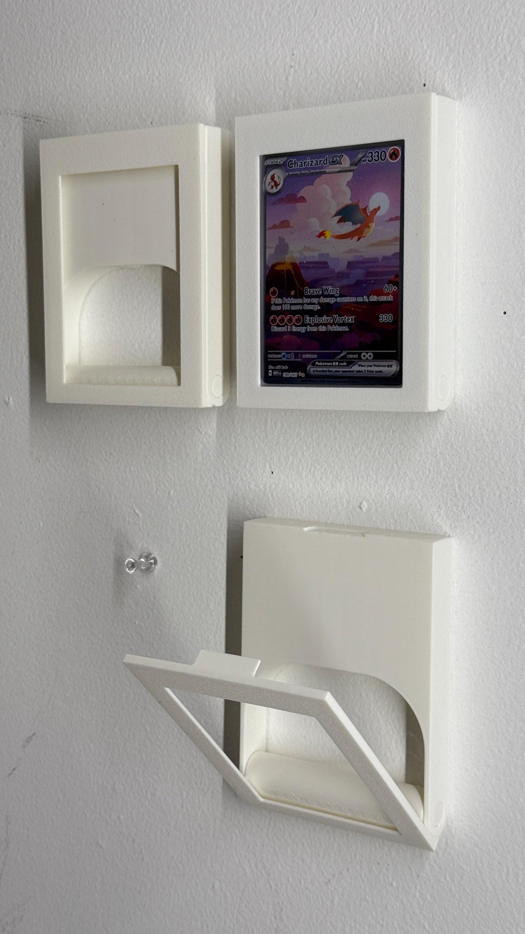Top Loader Wall Display Frame – Easy Swap, Push Pin Mount