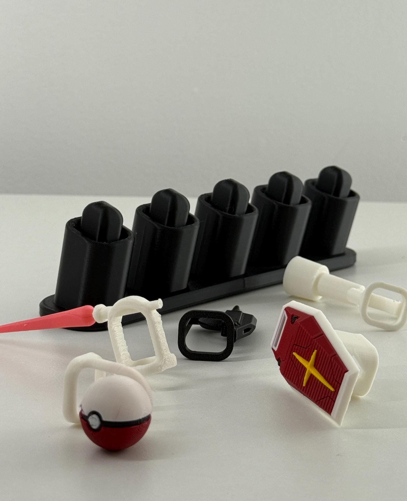 Accessory Organizer for Bobu Studio designed hand Accessories – Holds 5 Items, 3D Printed Organizer