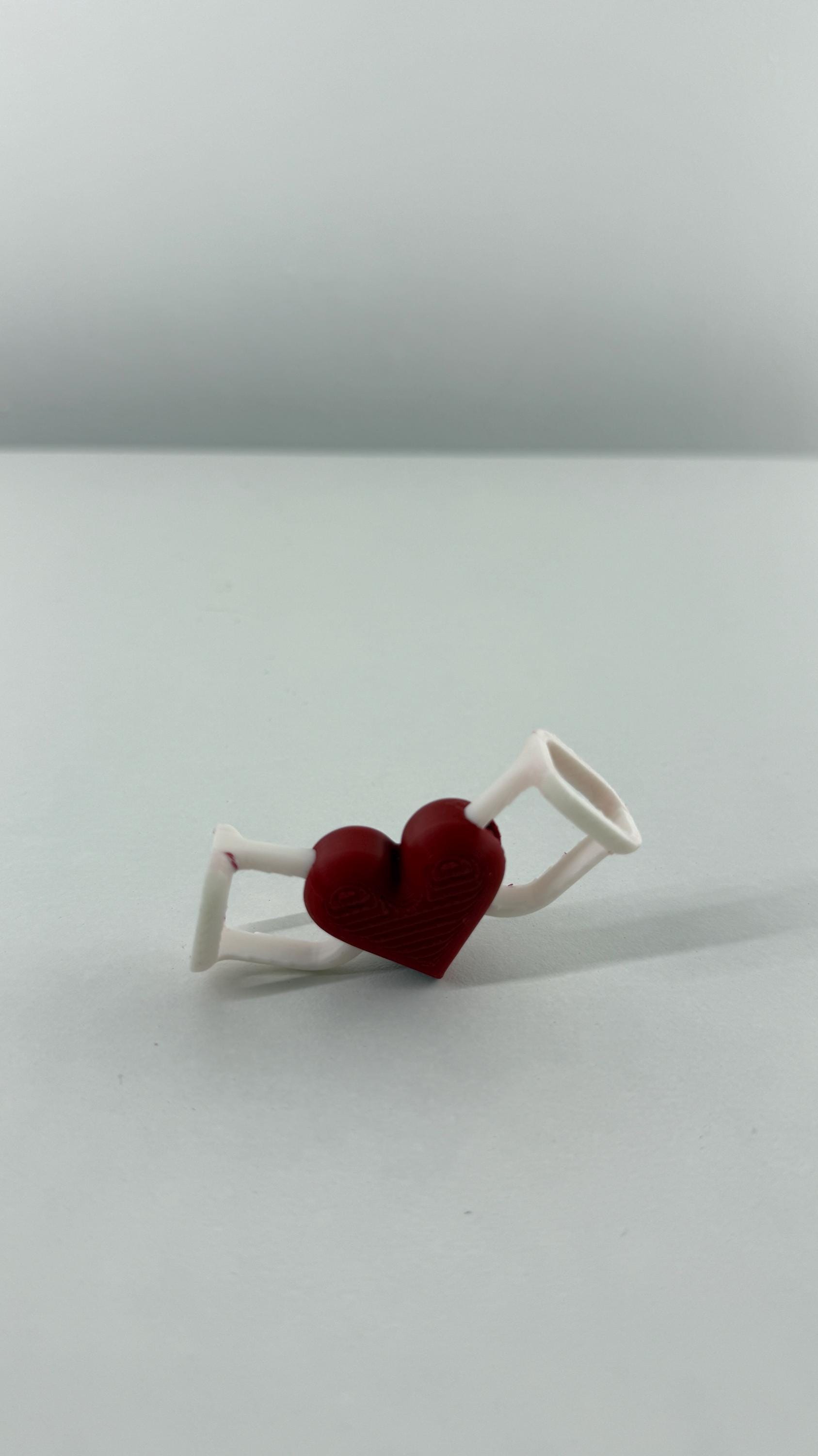 Heart Connector for Small Figure - La Bobu