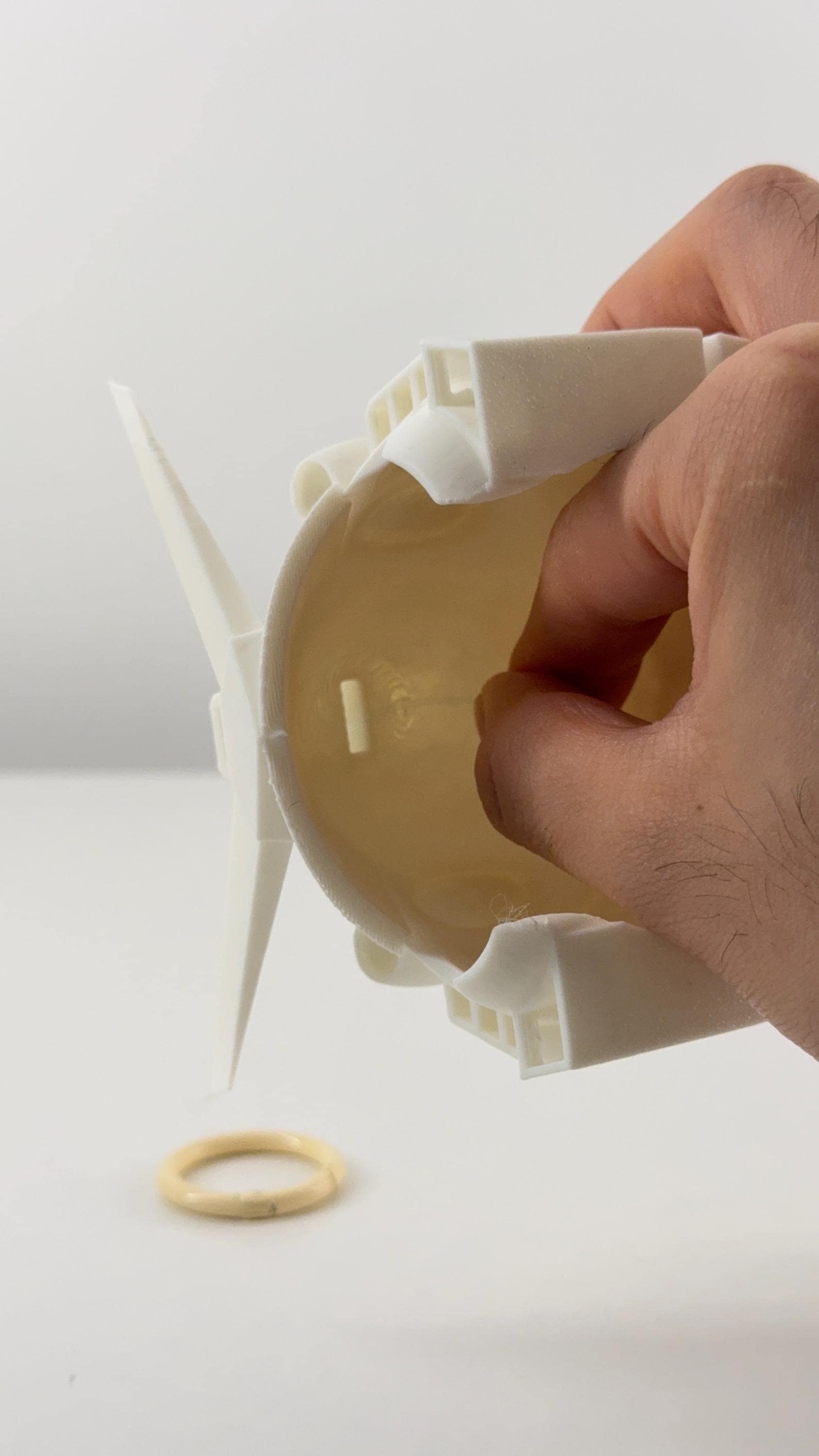 Gundam-Style Helmet for Collectible Figures | Full Colored Version | Custom Anime-Inspired Accessory | Mini Figure Display Upgrade Set