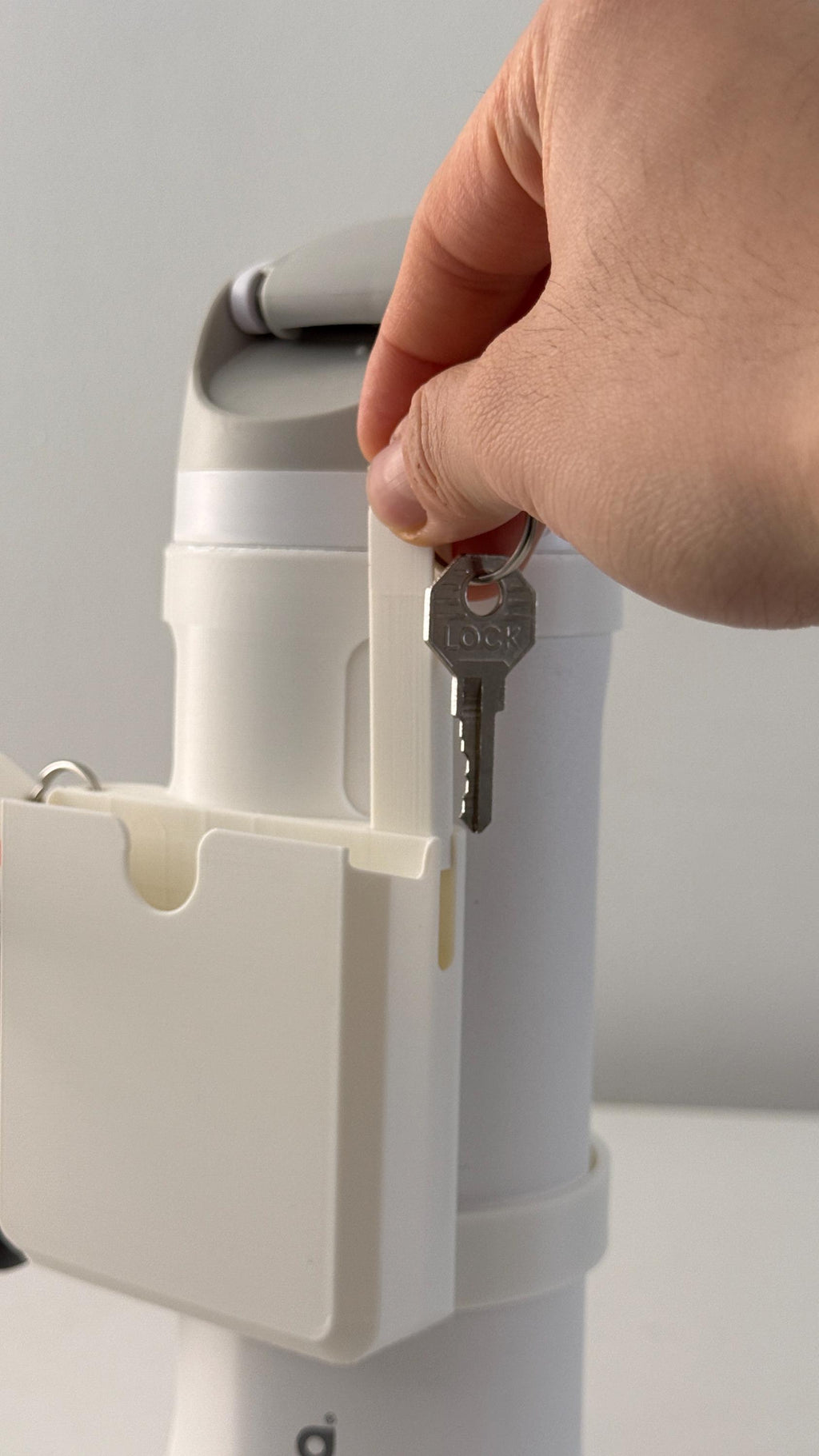 For the Owala FreeSip 24oz Water Bottle - Customizable Name Band with Phone Dock, Carrying Pouch and Dual Key Ring Holder