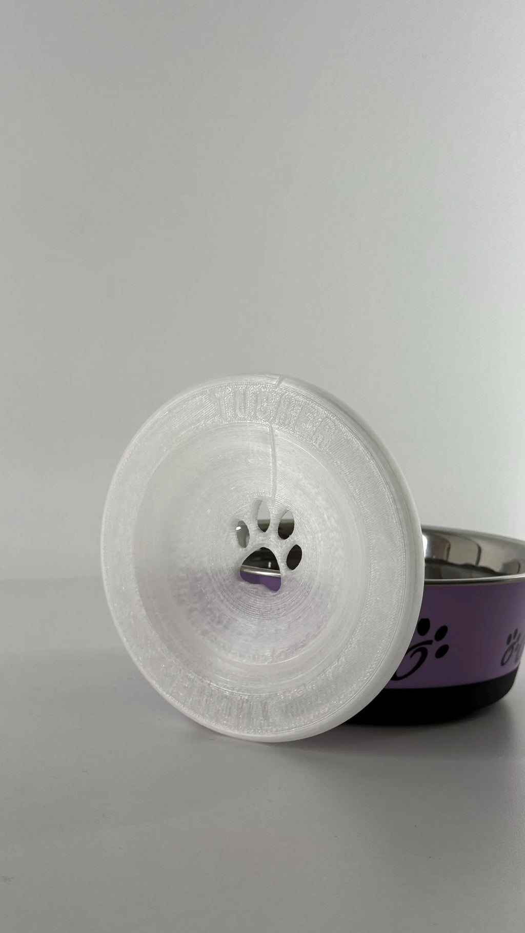 Dog Splash Guard for Water Bowls - Variety of Sizes Available - 3D Printed with *Food Grade PLA Filament