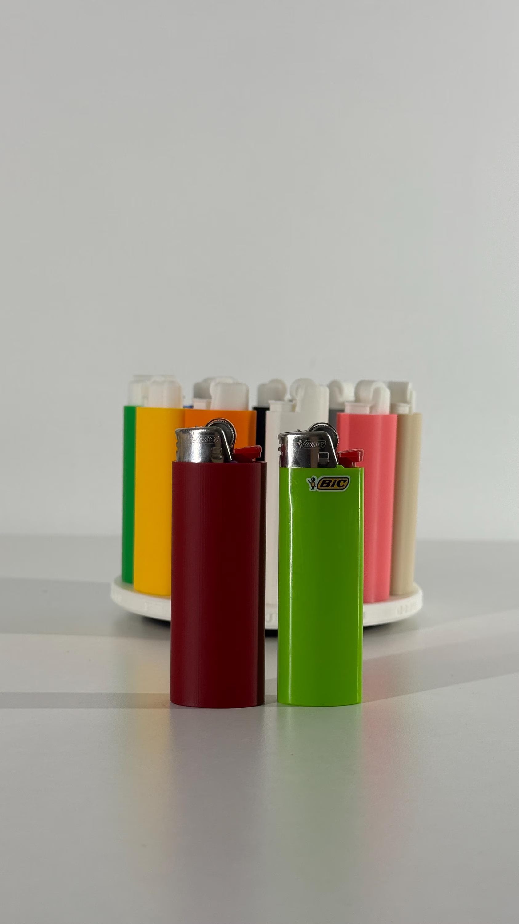 Bic Lighter Protective Case/Sleeve for Every Day Carry - Sets of 5, Personalizable & Available in 11 Different Colors