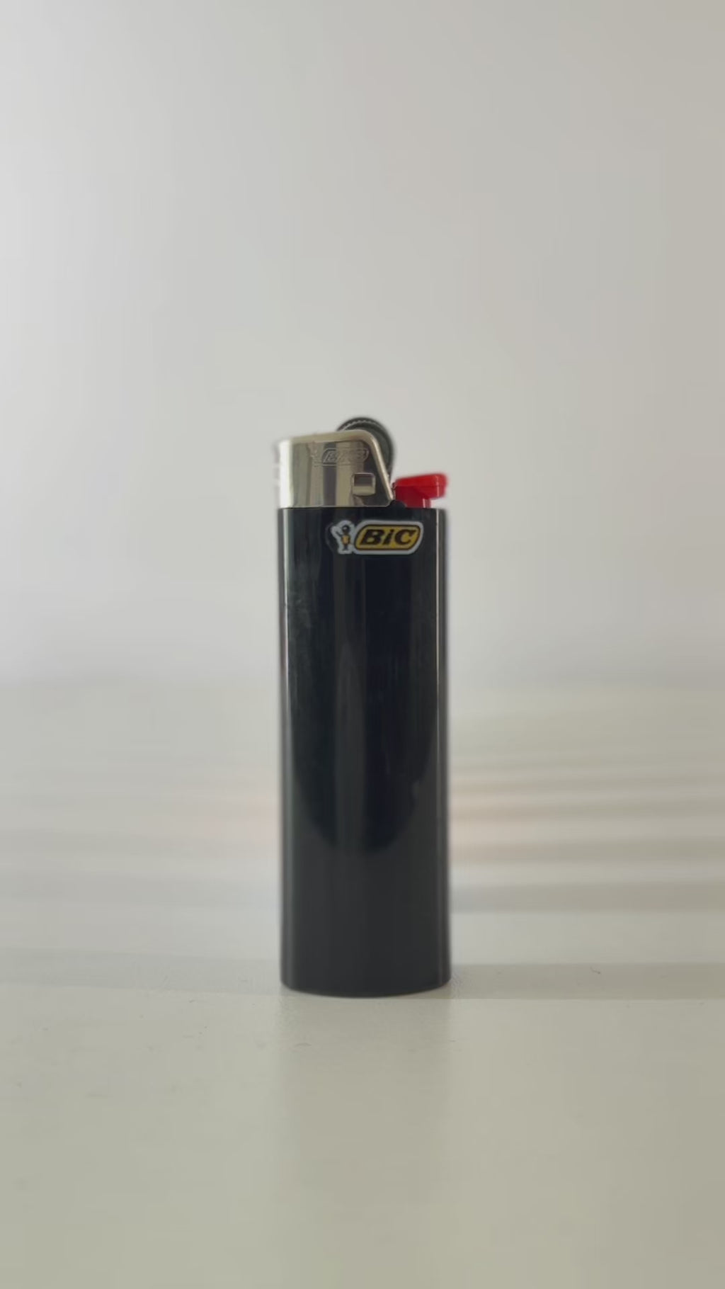 Bic Lighter Protective Case/Sleeve with Keyring - Optional Retractable Keyring Holder
