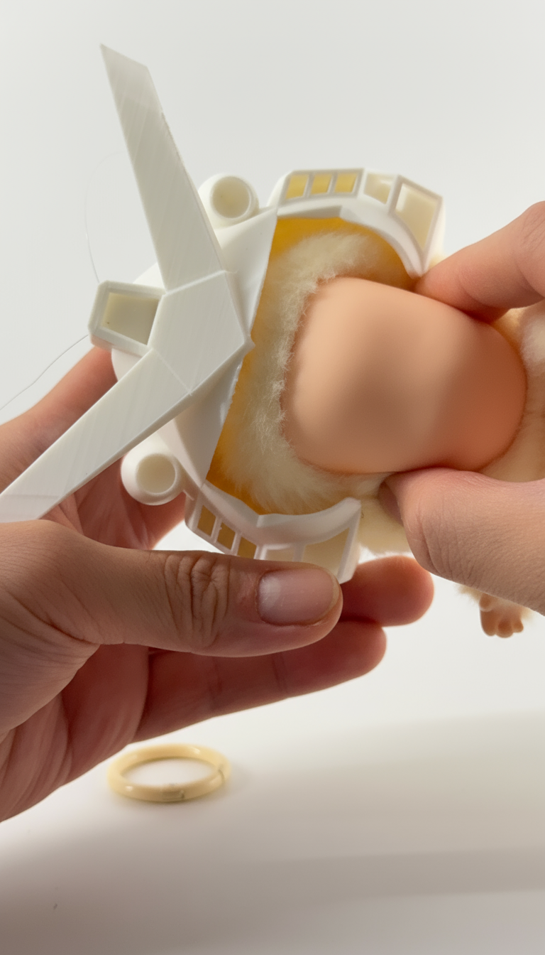 Gundam Helmet for Small Figure - Fits V1-3 - La Bobu