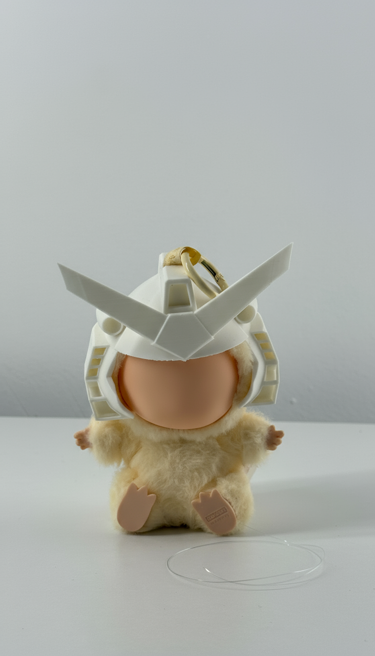 Gundam Helmet for Small Figure - Fits V1-3 - La Bobu